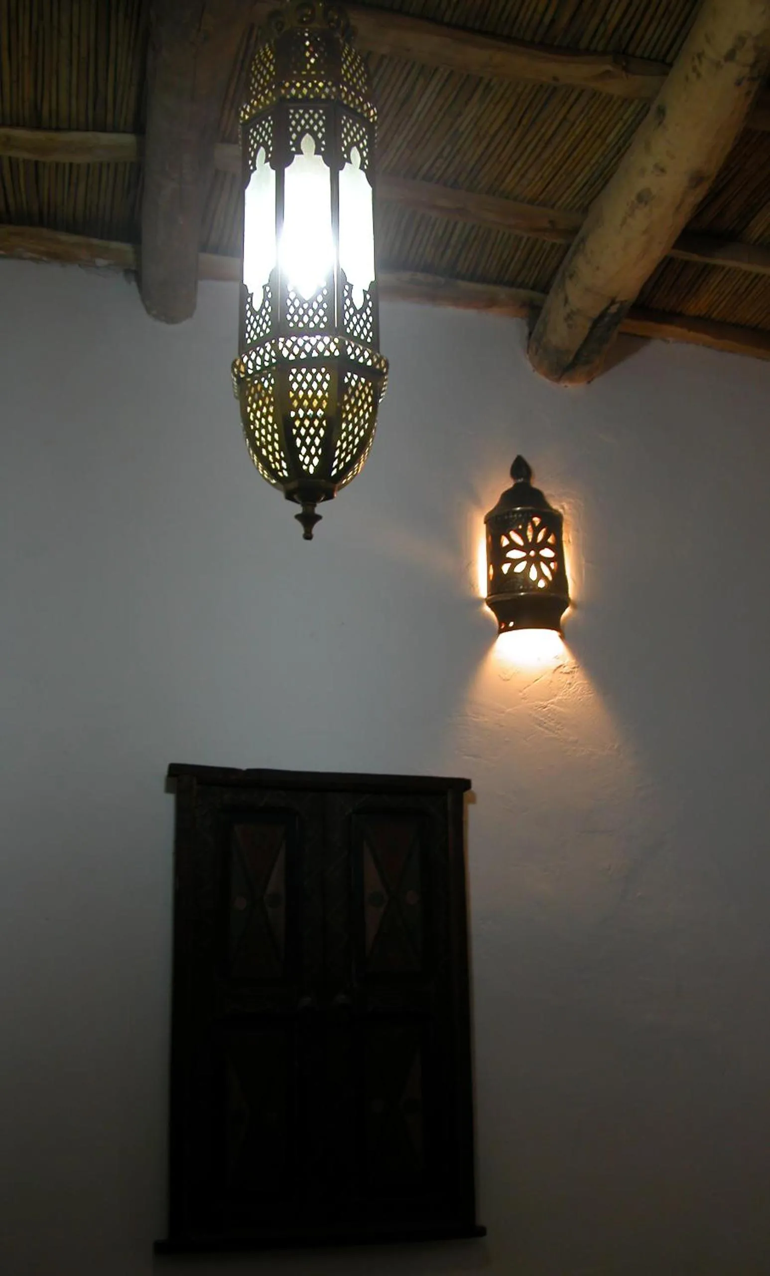 Decorative detail in Kasbah Iswan