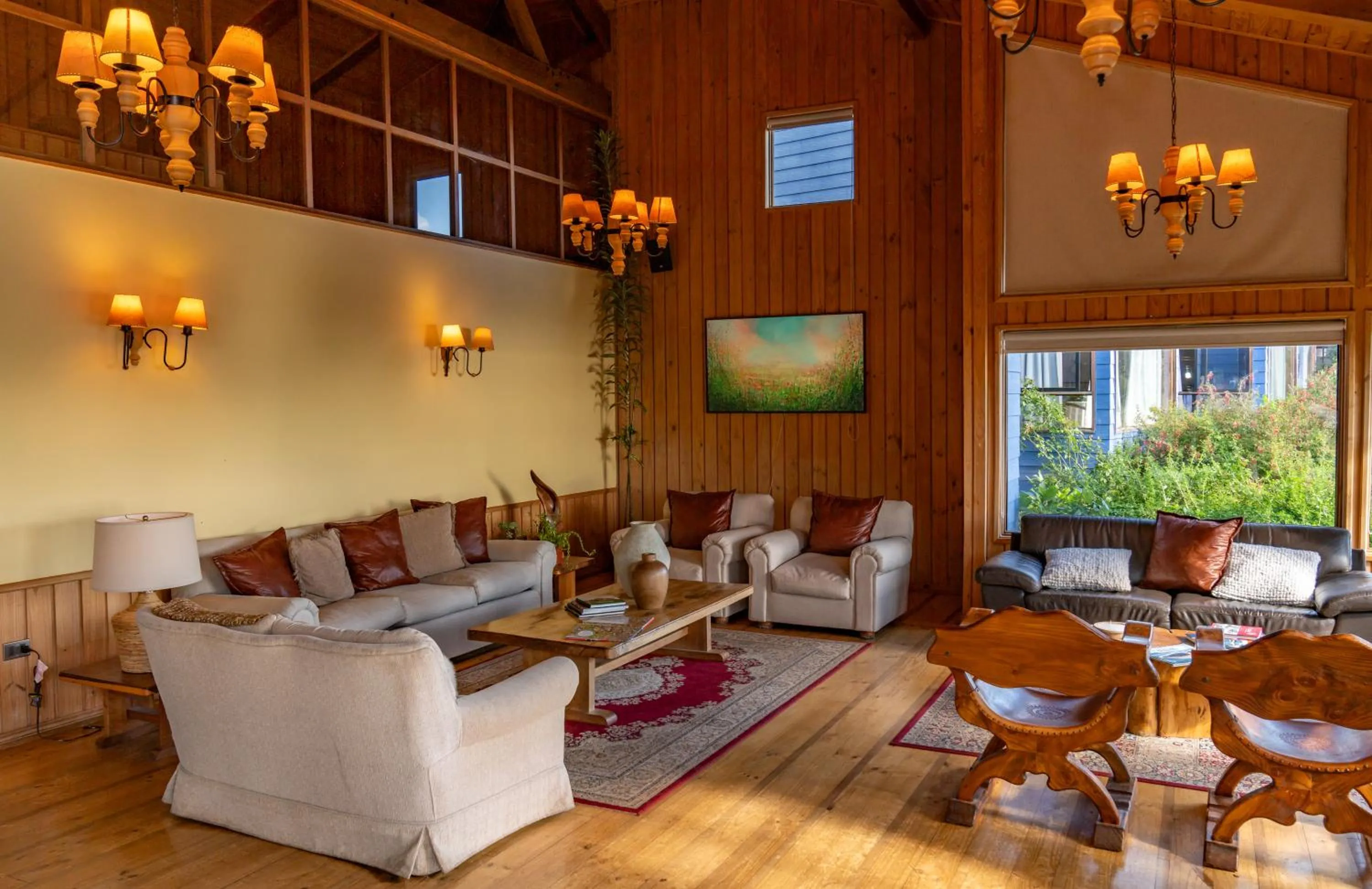 Seating area in Hotel Elun, la mejor vista