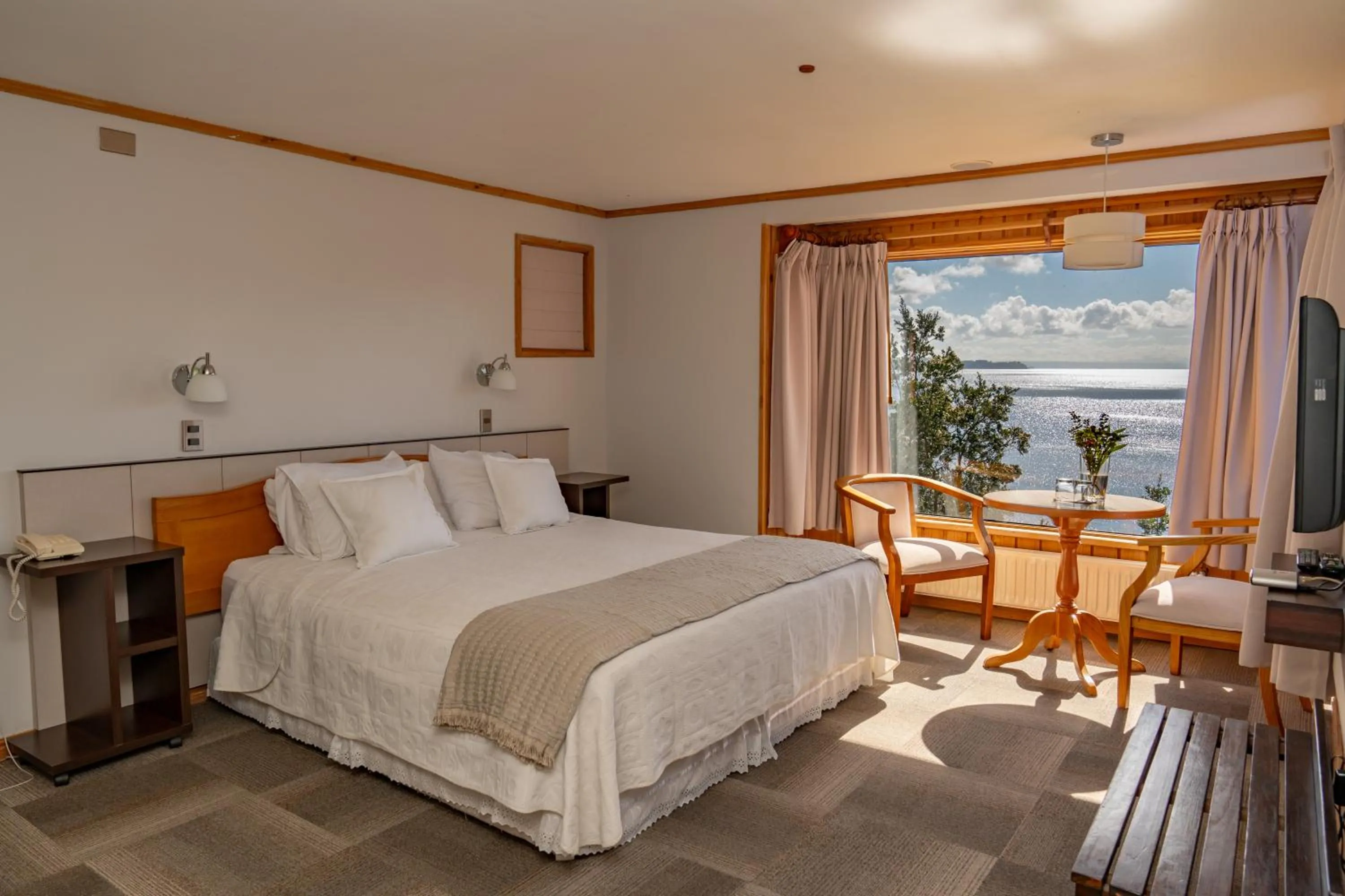 Bed in Hotel Elun, la mejor vista