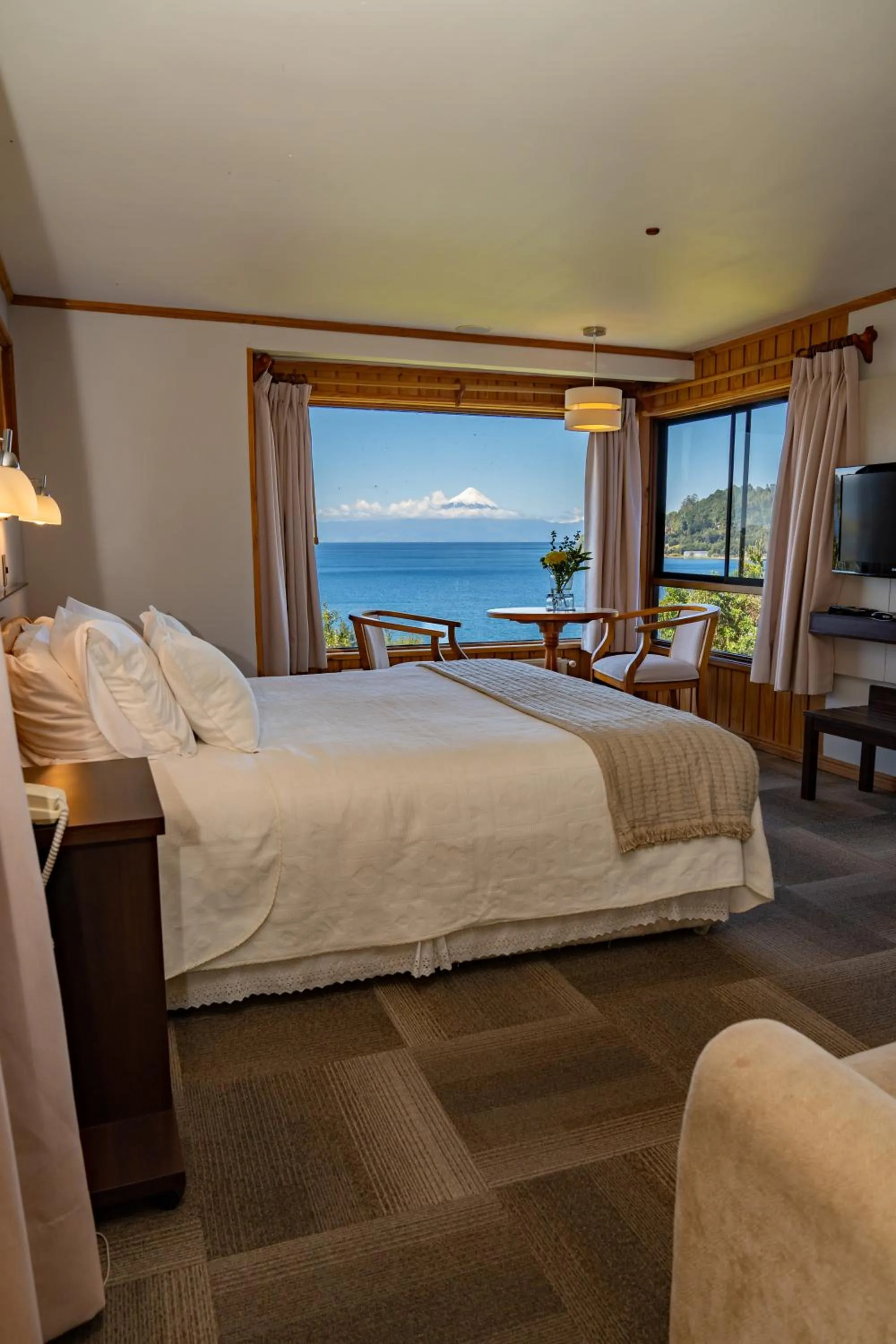 Bed in Hotel Elun, la mejor vista