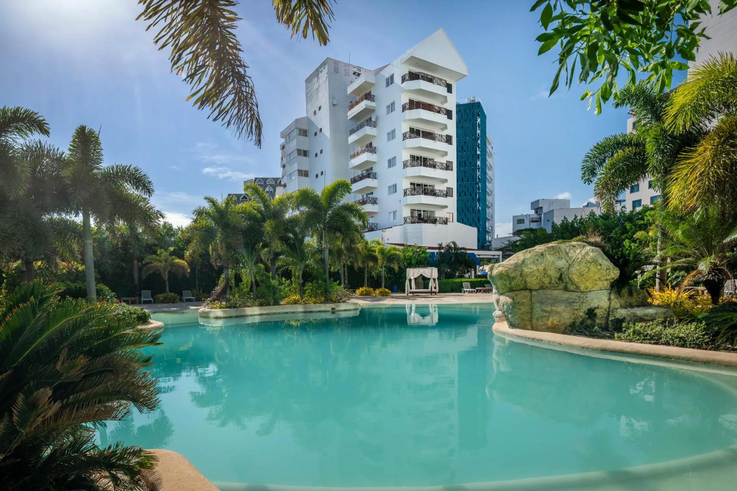 Property building in Hotel Arena Blanca by Dorado