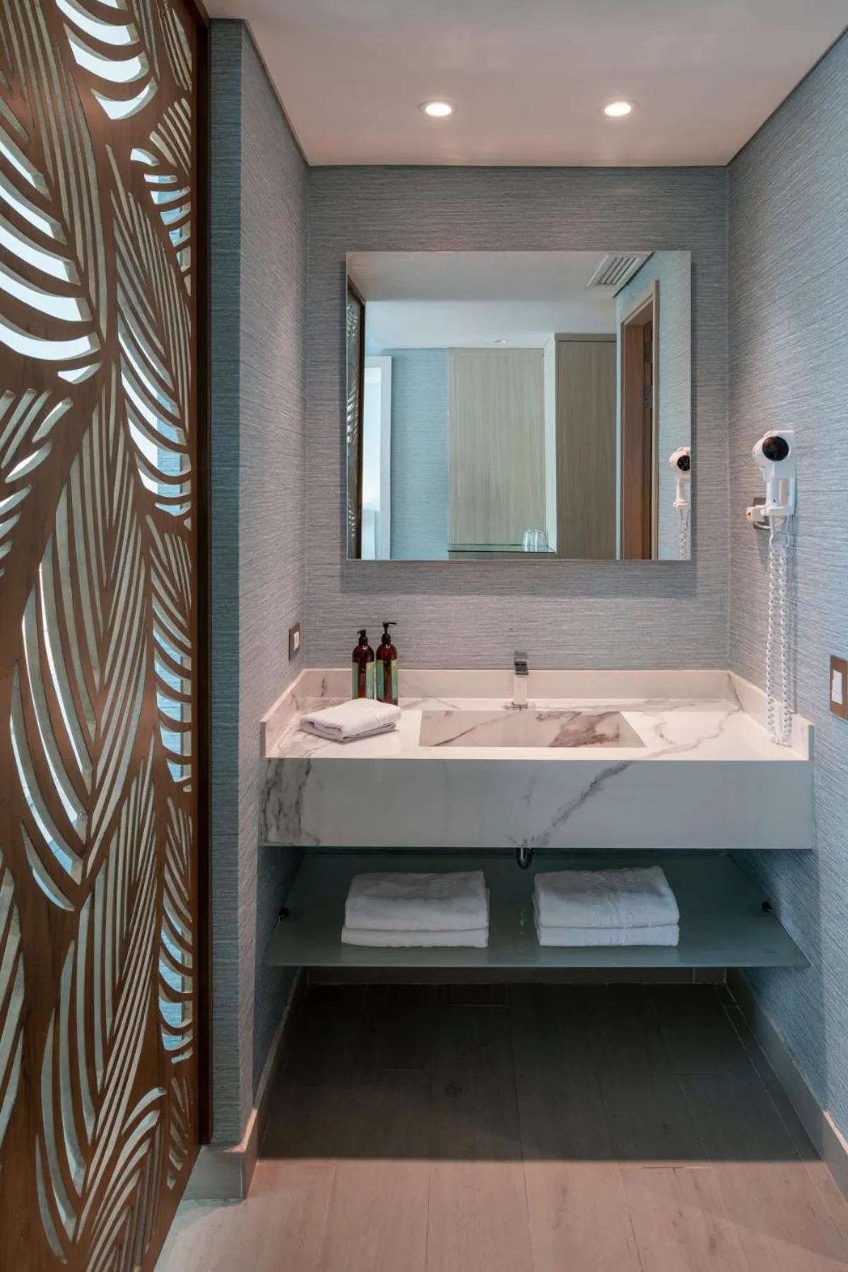 Bathroom in Hotel Arena Blanca by Dorado