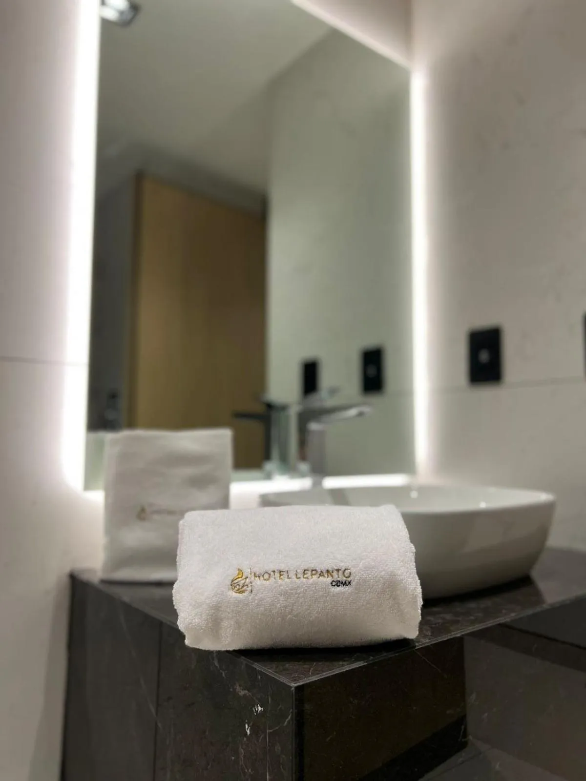 Bathroom in Hotel Lepanto Reforma