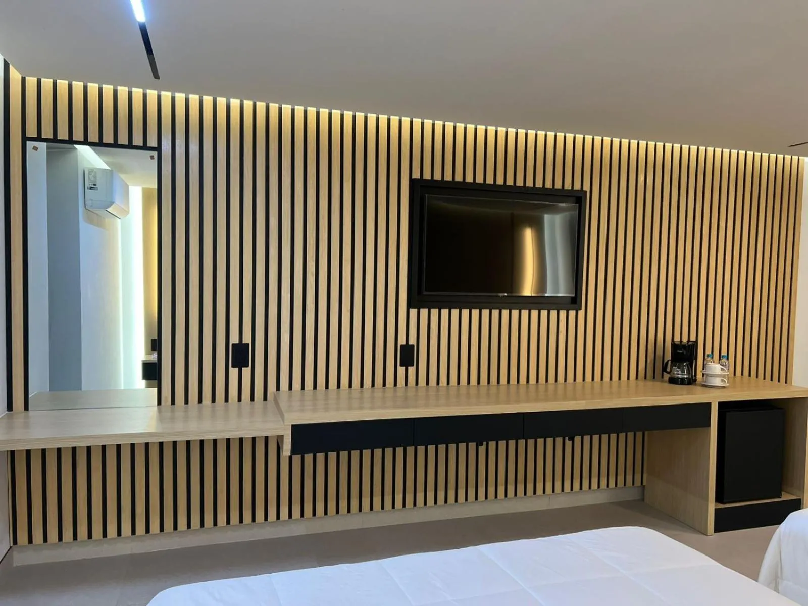 TV and multimedia, Bed in Hotel Lepanto Reforma