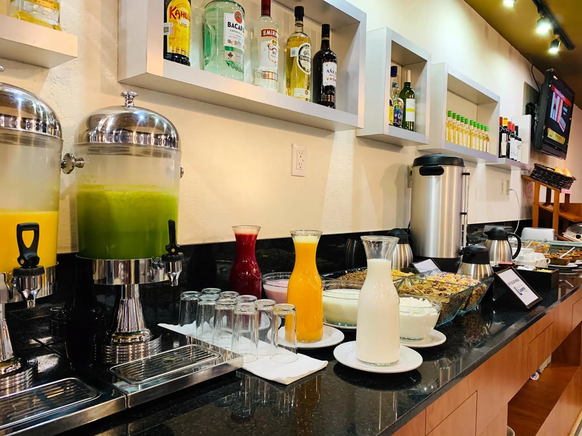 Buffet breakfast in Hotel Lepanto Reforma