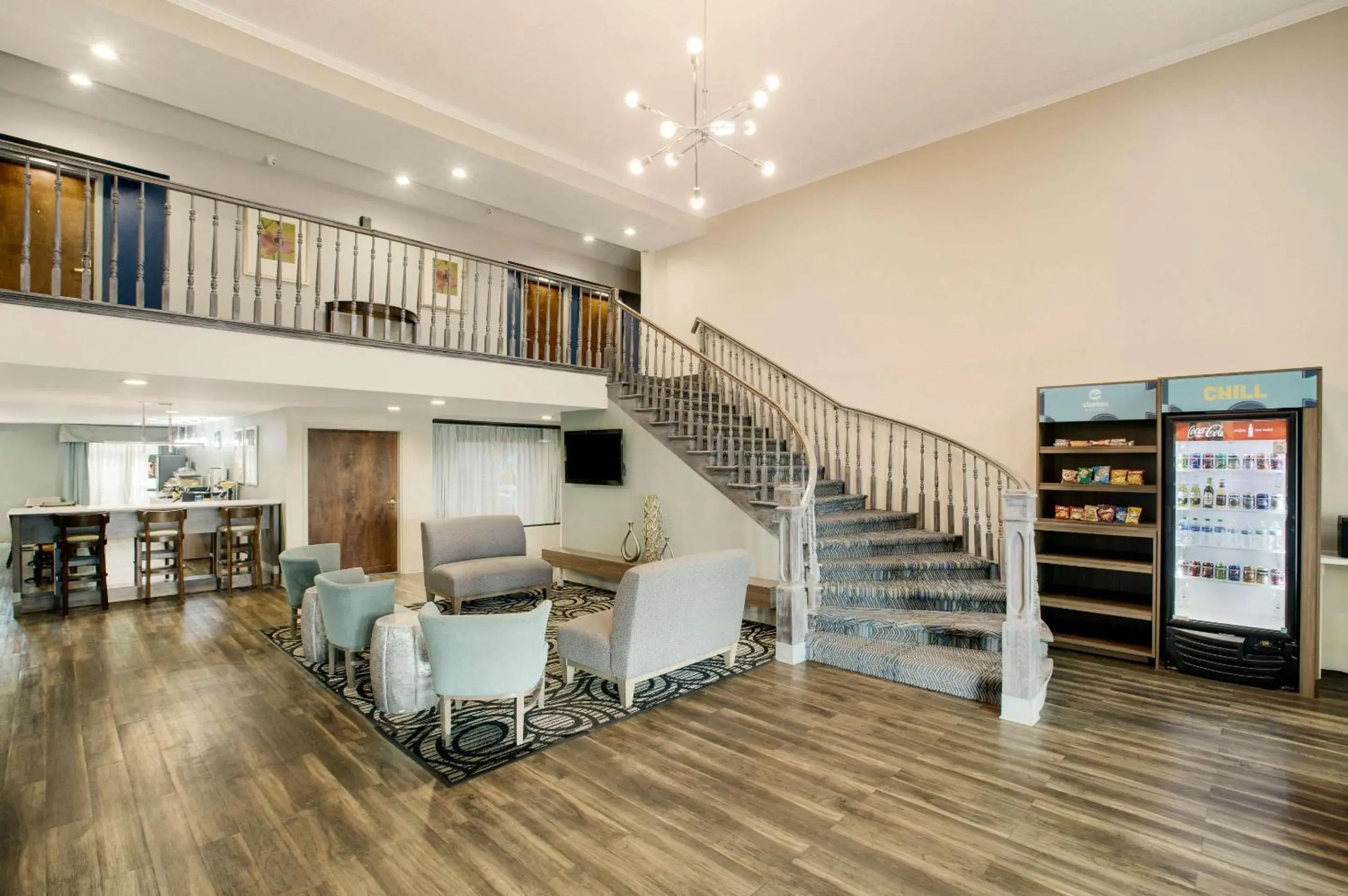 Lobby or reception in Clarion Pointe Atlanta Airport College Park Lobby or reception in Clarion Pointe Atlanta Airport College Park