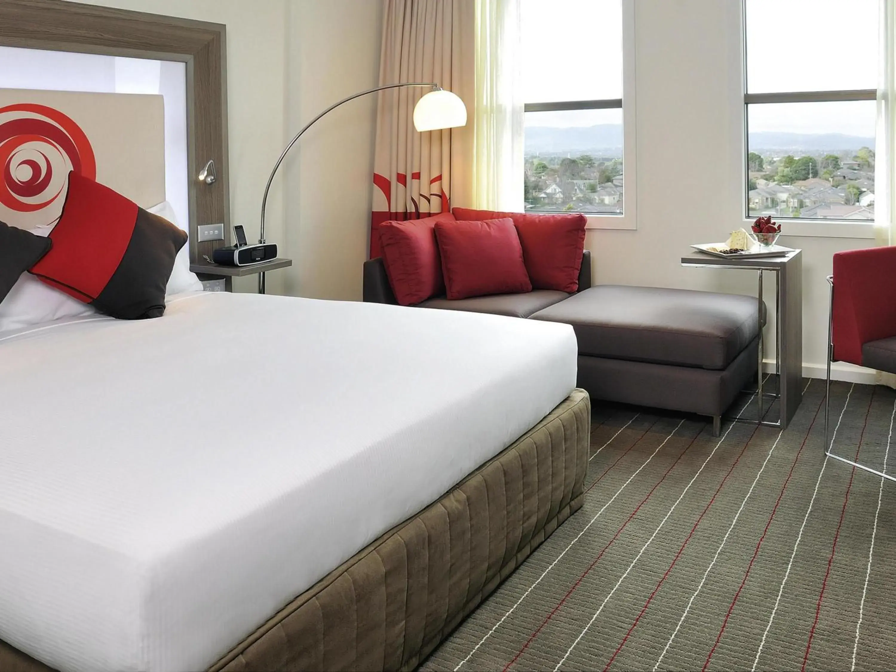 Bedroom, Bed in Novotel Melbourne Glen Waverley Bedroom, Bed in Novotel Melbourne Glen Waverley