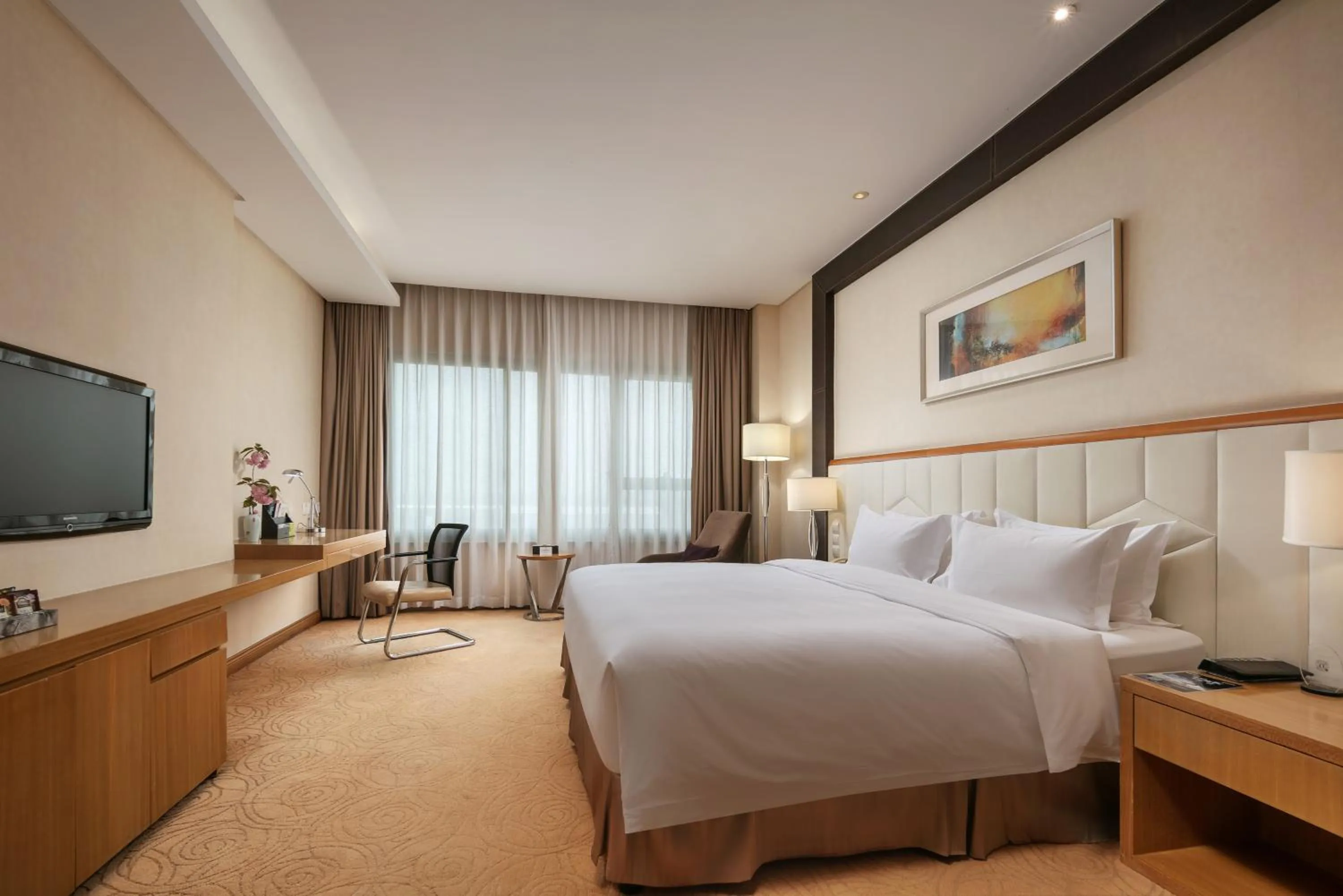 Bed in Landison Airport Hotel Hangzhou