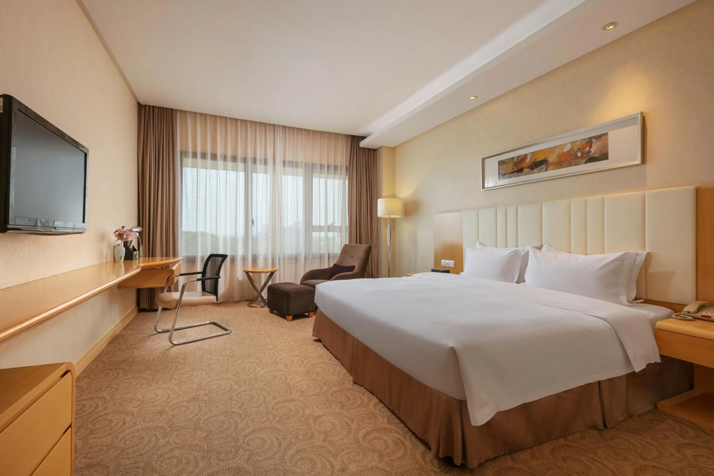 Bed in Landison Airport Hotel Hangzhou