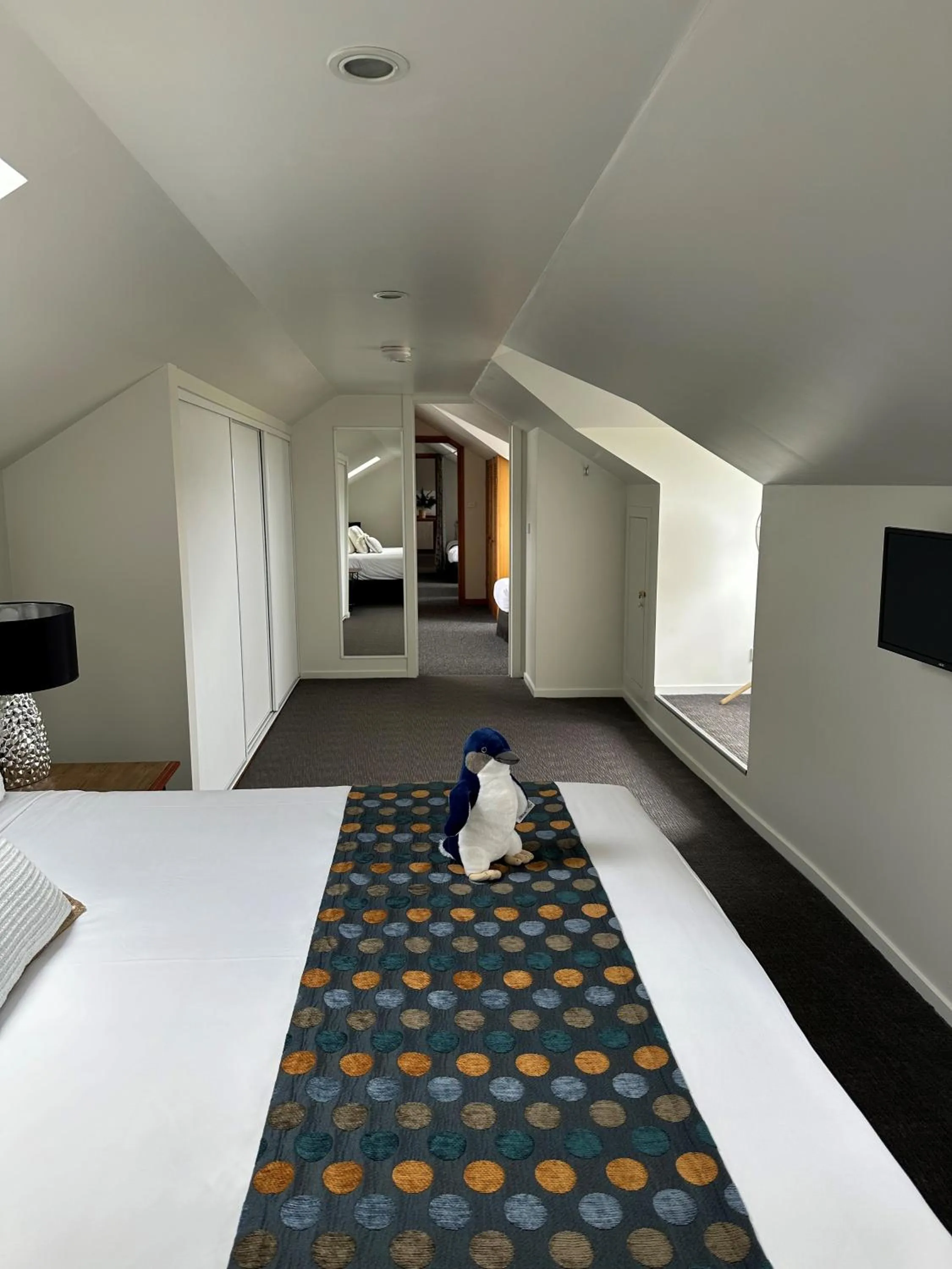 Bed in Stanley Seaview Inn