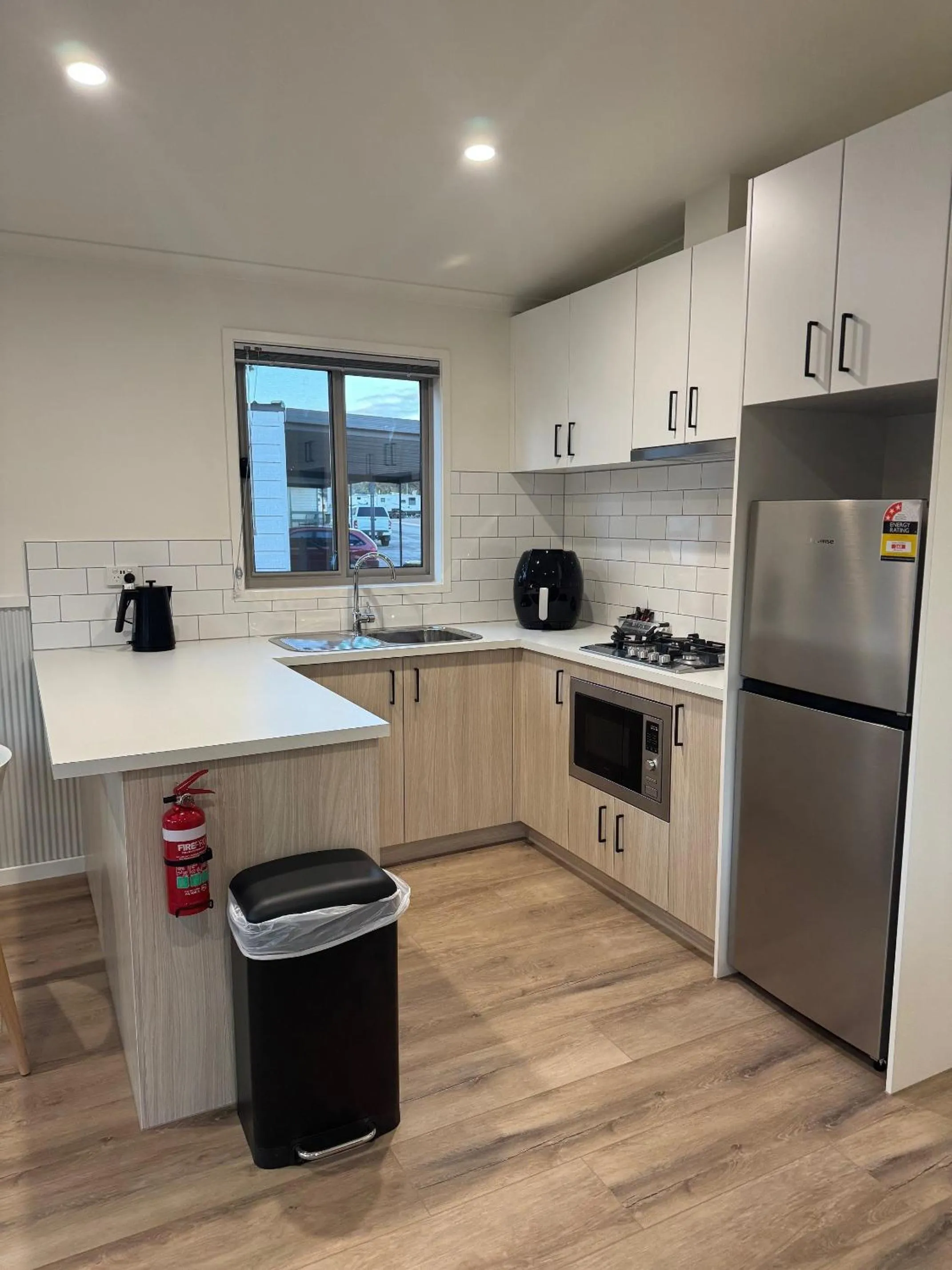 kitchen in Broken Hill Tourist Park