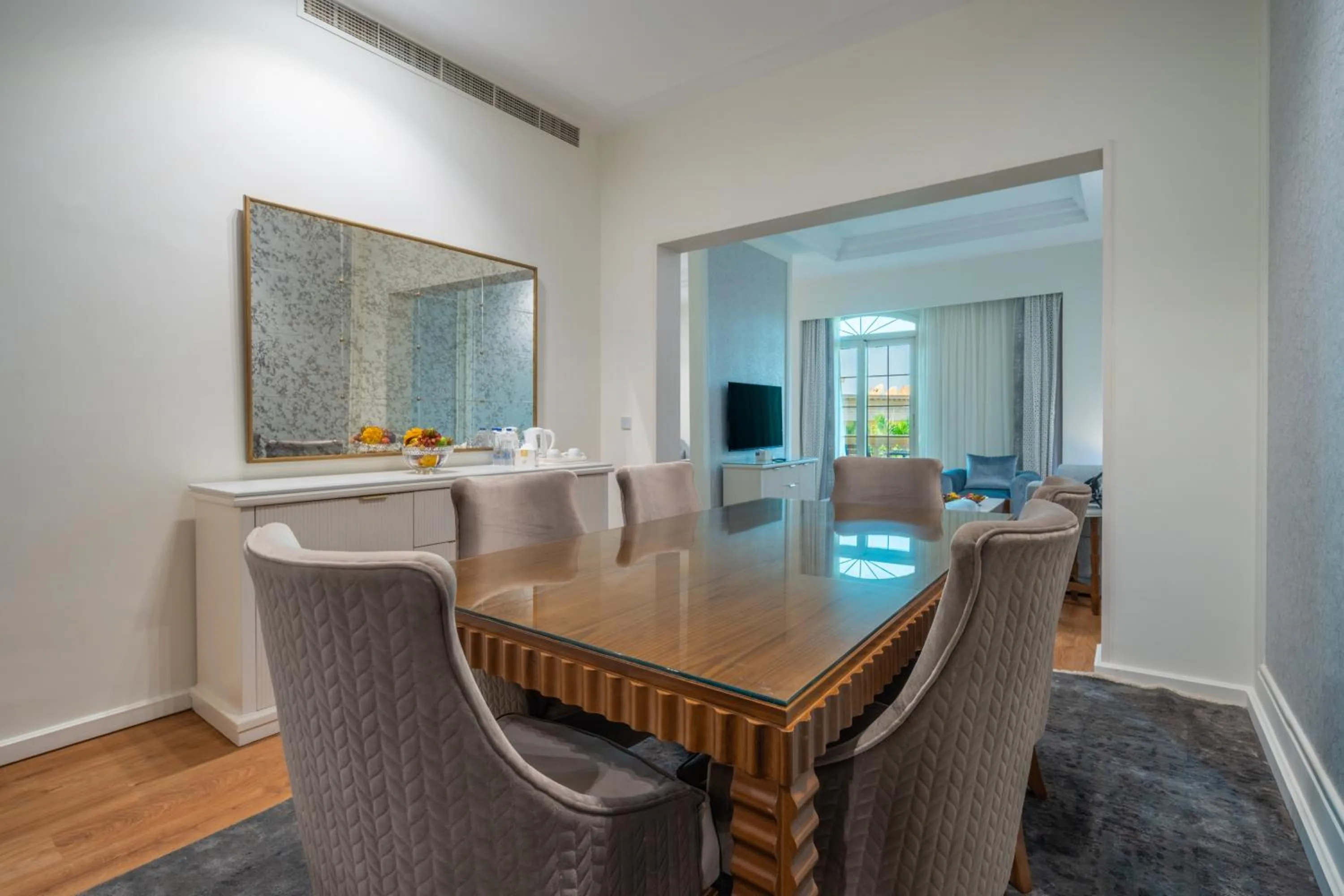 Seating area in Al Masa Hotel Nasr City