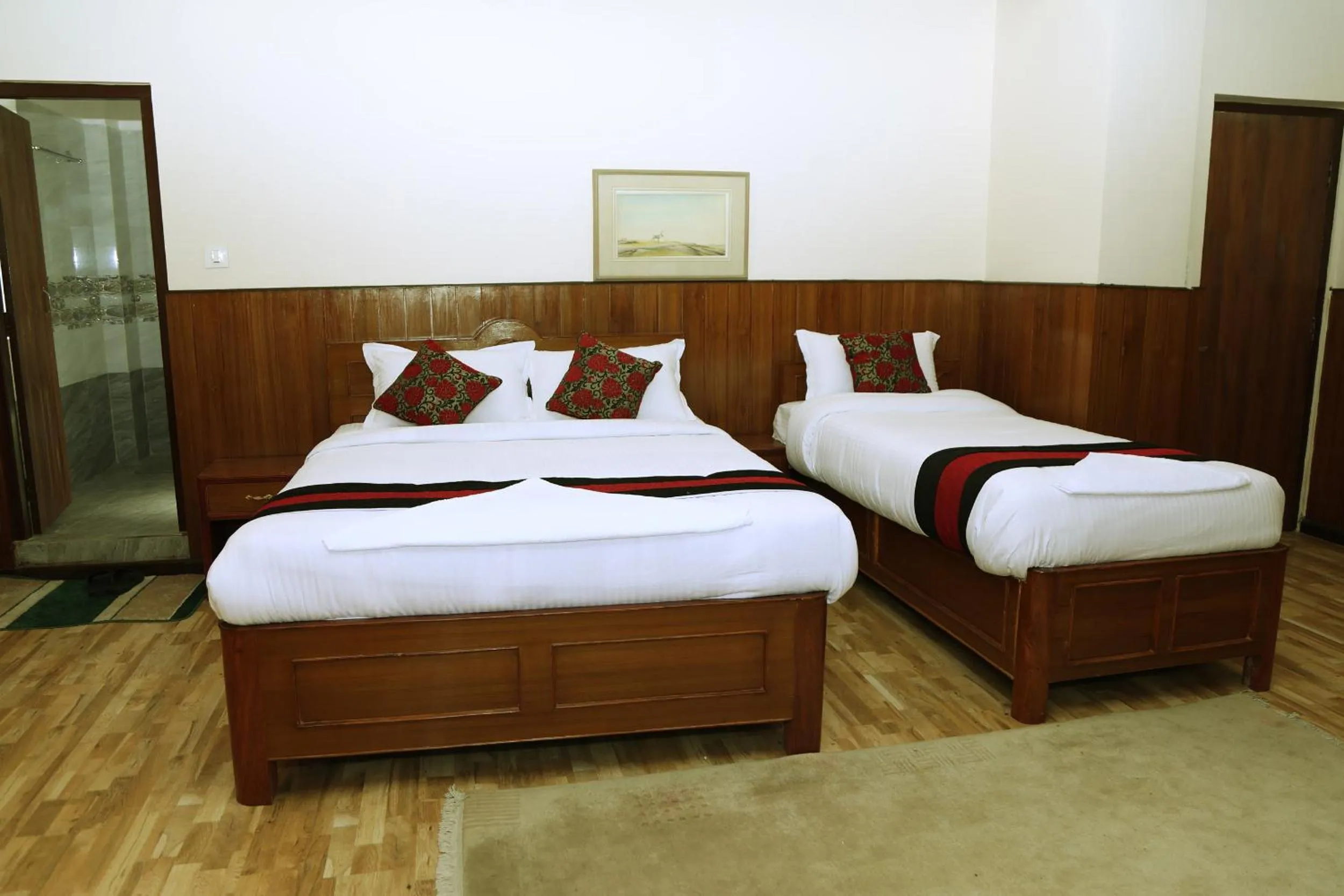 Bed in Green Eco Resort