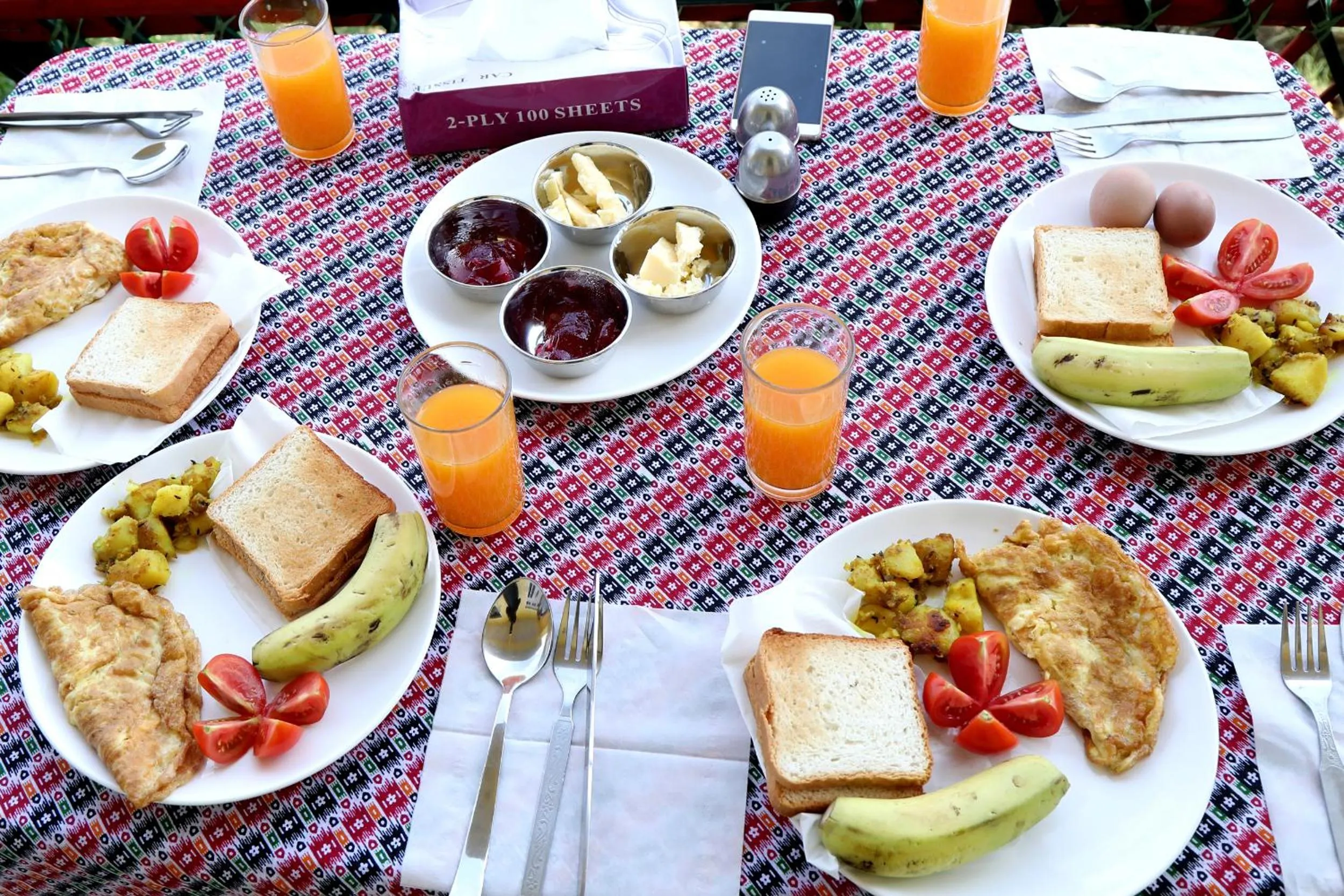 Breakfast in Green Eco Resort