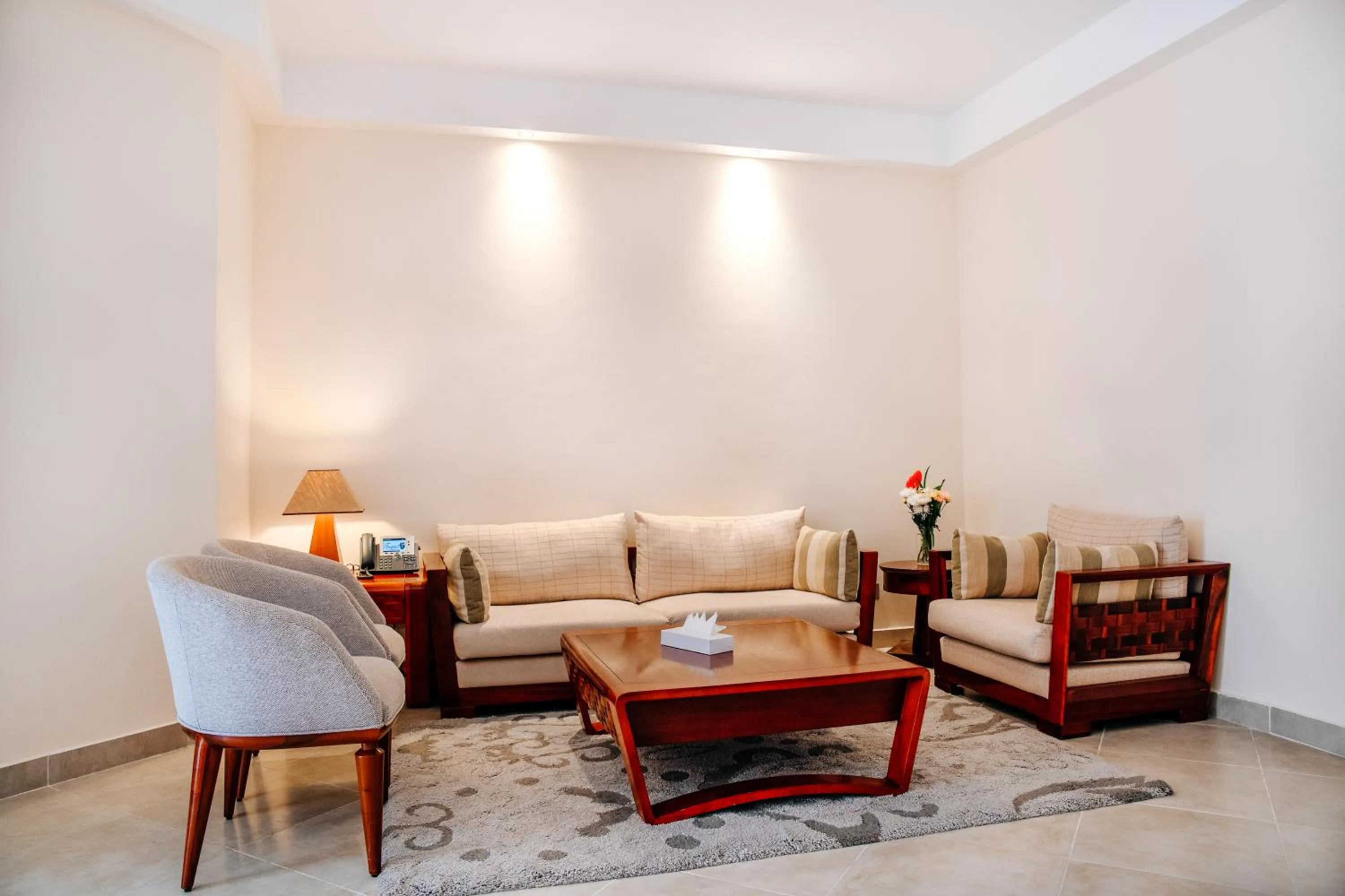 Living room in Tropitel Sahl Hasheesh