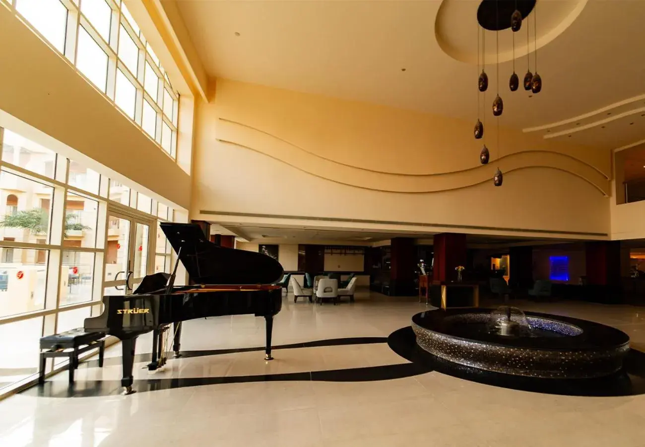 Lobby or reception in Tropitel Sahl Hasheesh Lobby or reception in Tropitel Sahl Hasheesh