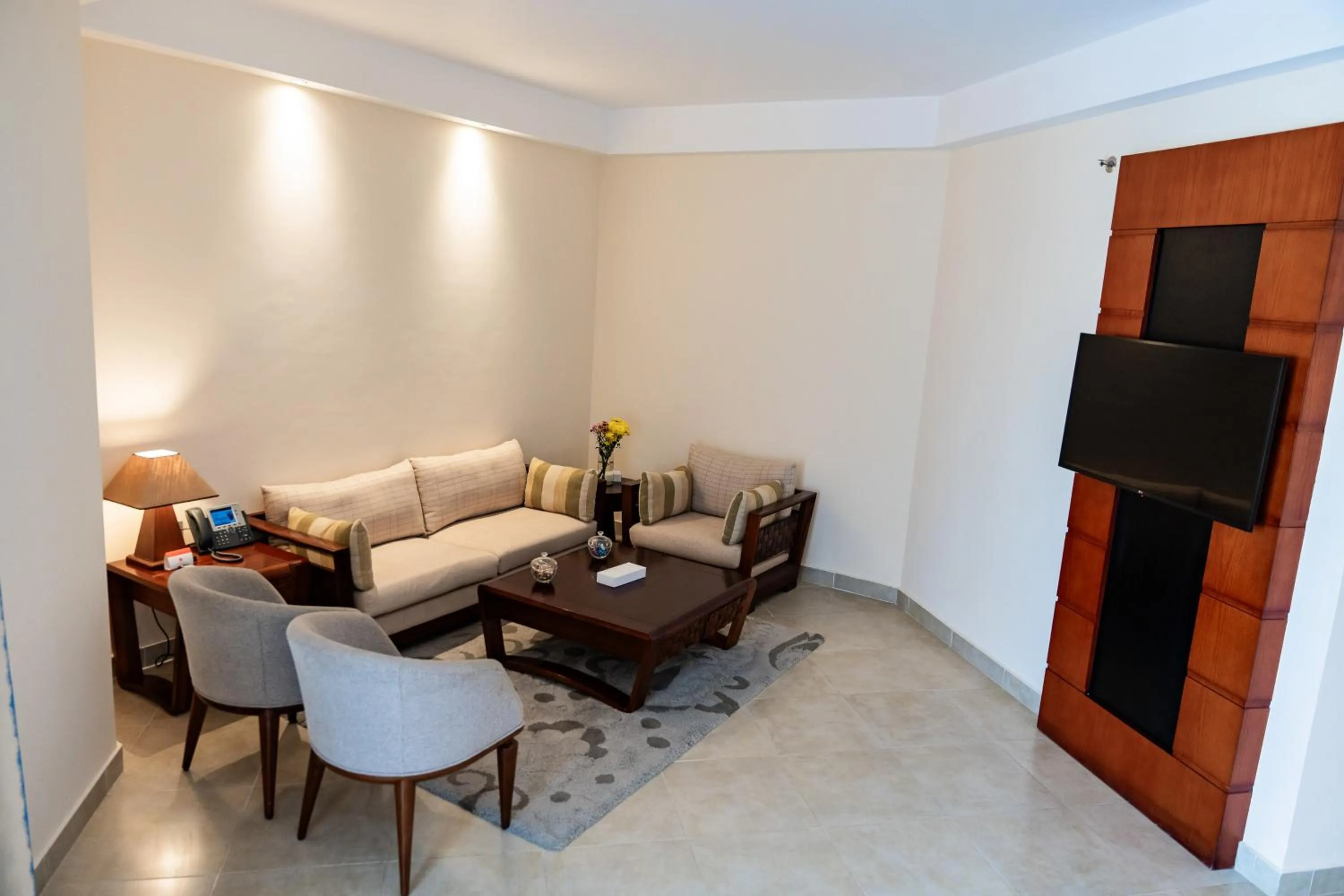 Living room in Tropitel Sahl Hasheesh