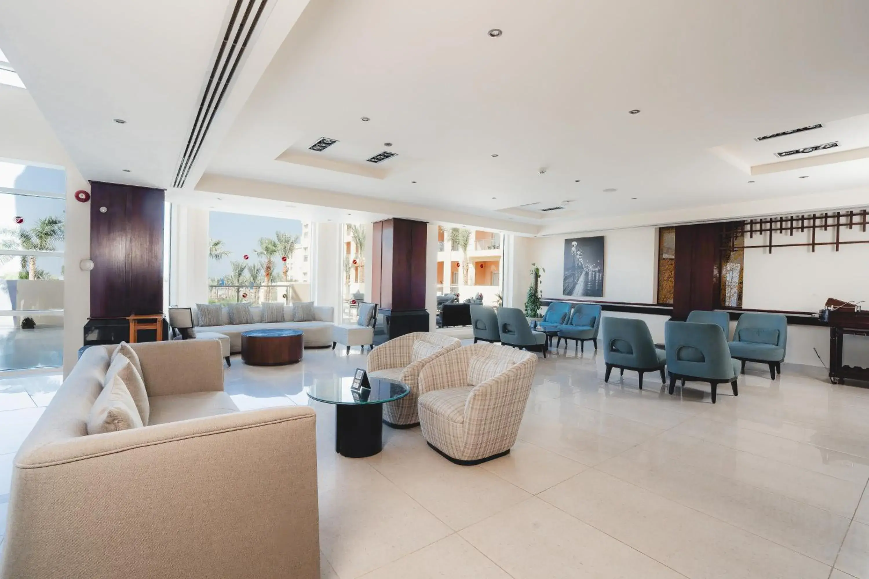 Lobby or reception in Tropitel Sahl Hasheesh Lobby or reception in Tropitel Sahl Hasheesh