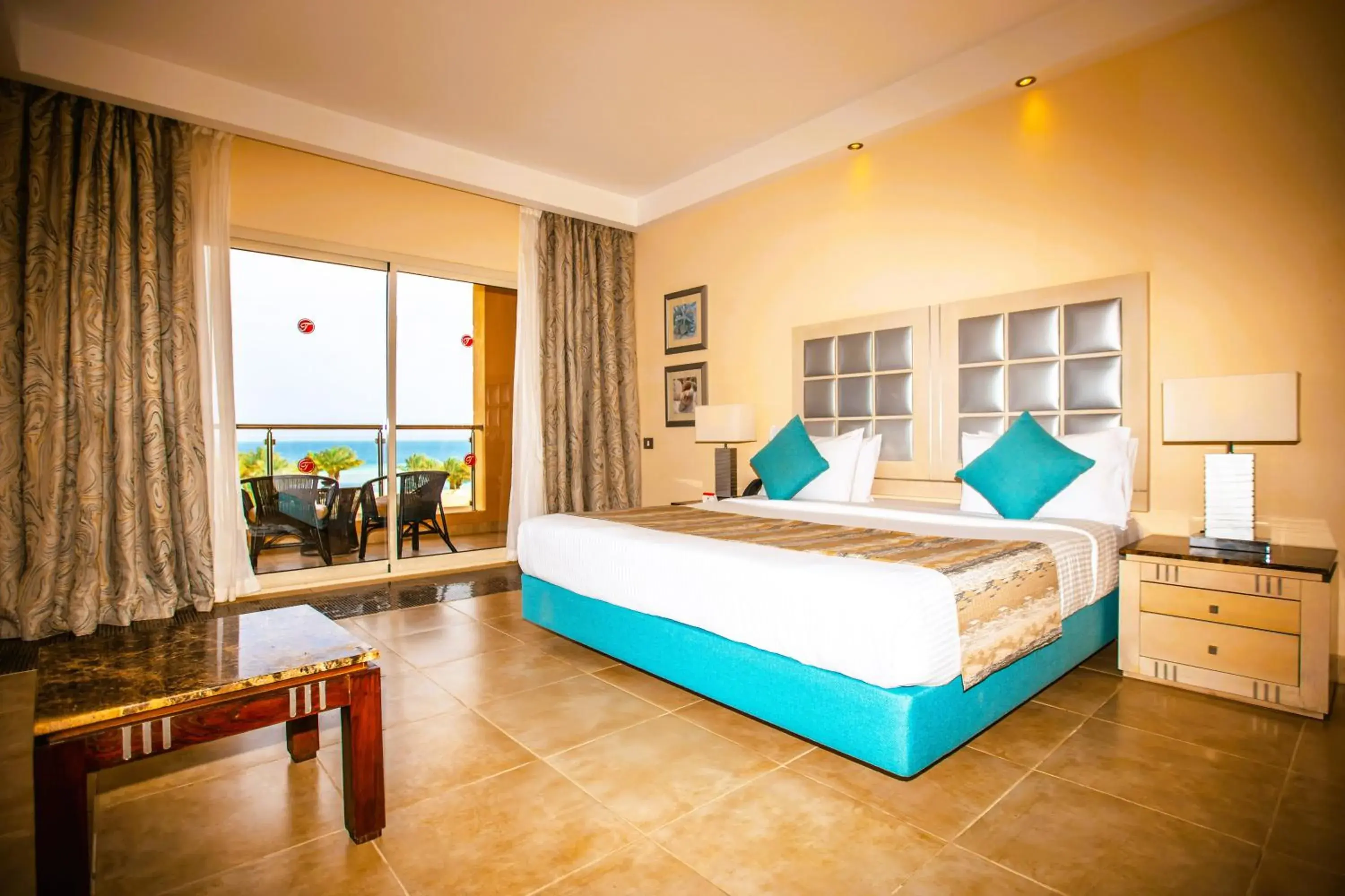 Bedroom, Bed in Tropitel Sahl Hasheesh Bedroom, Bed in Tropitel Sahl Hasheesh