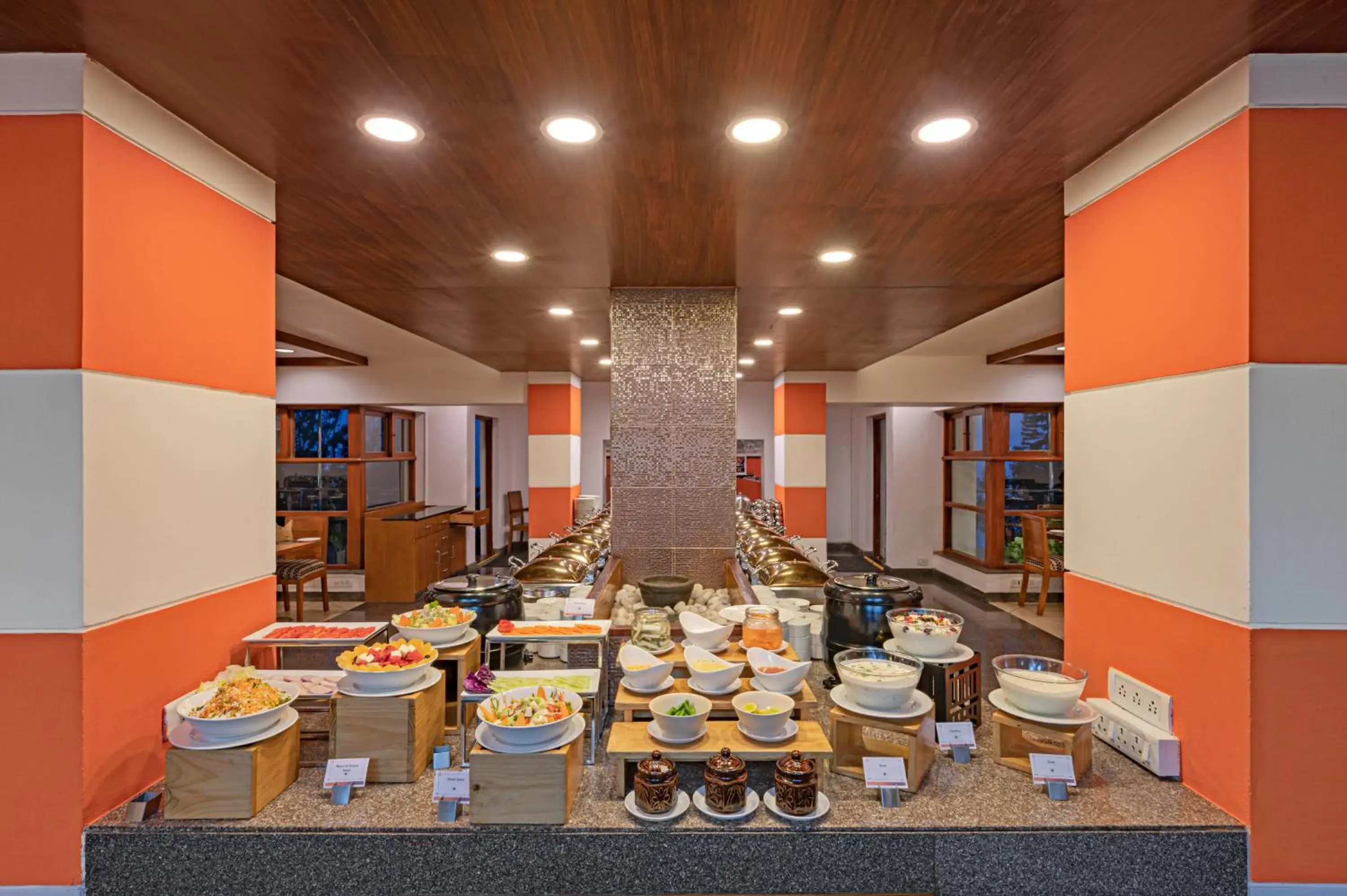 Buffet breakfast in Sterling Yercaud Buffet breakfast in Sterling Yercaud
