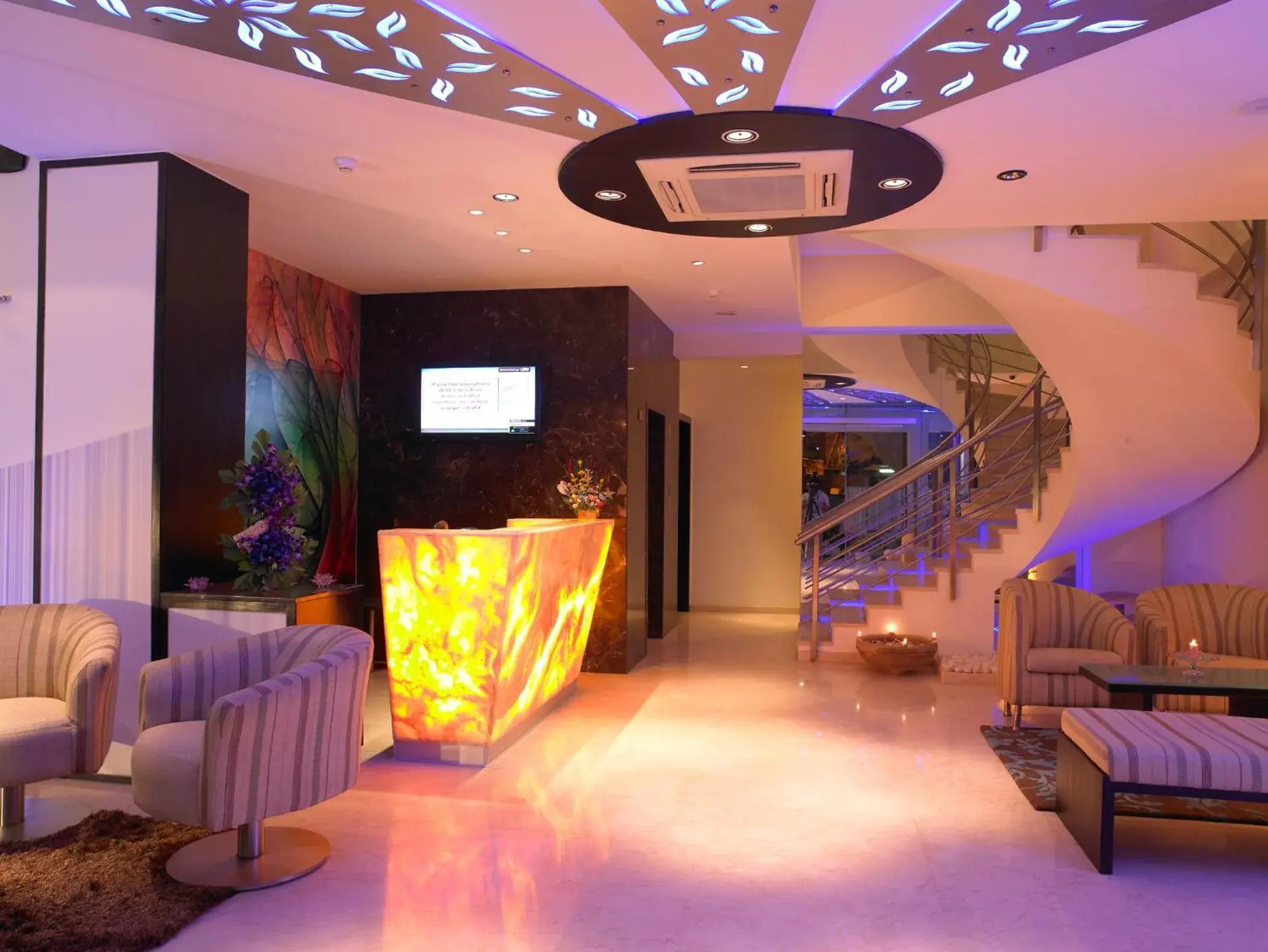 Lobby or reception in Blu Petal - A Business Hotel Lobby or reception in Blu Petal - A Business Hotel