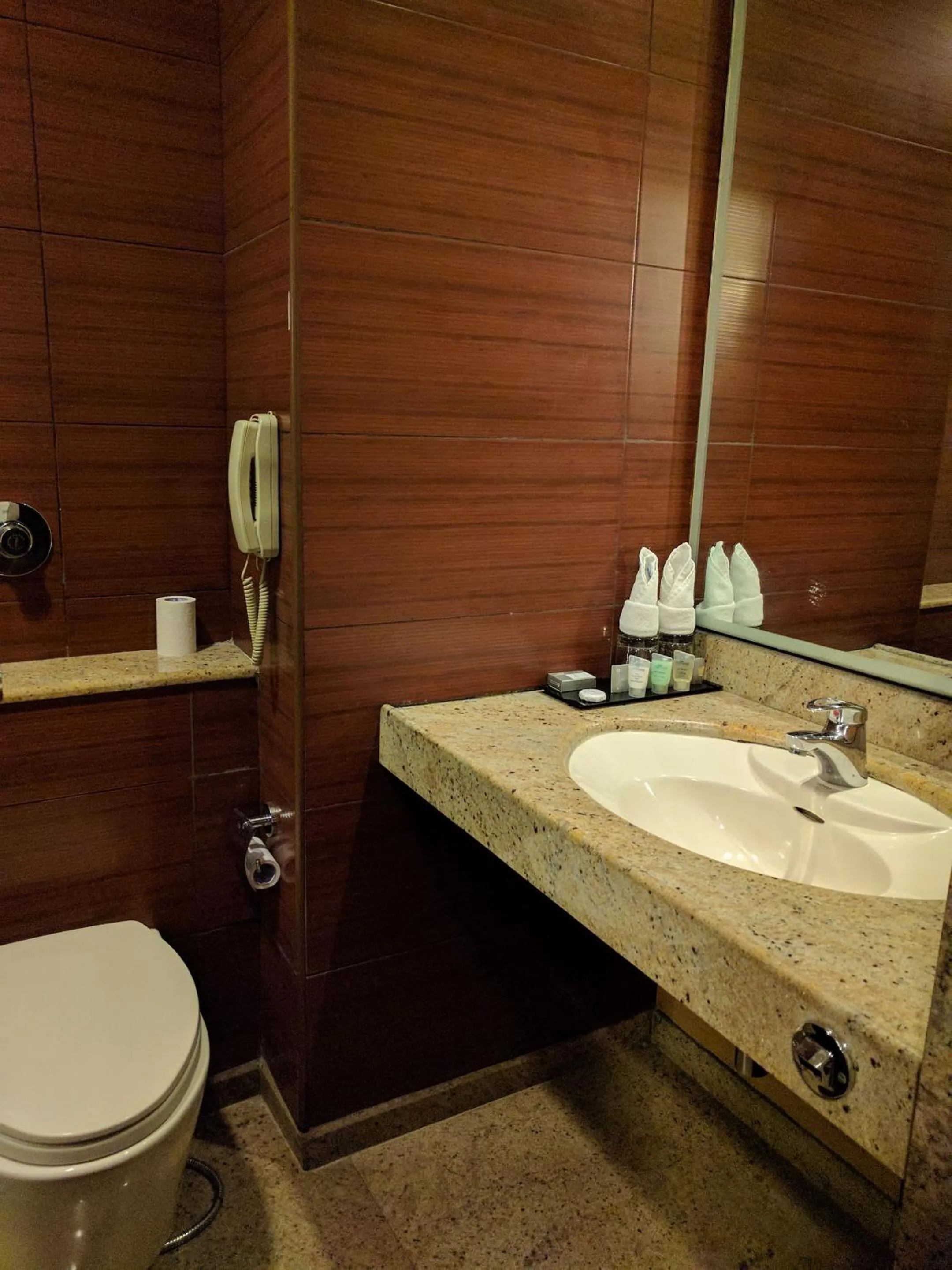 Bathroom in Blu Petal - A Business Hotel