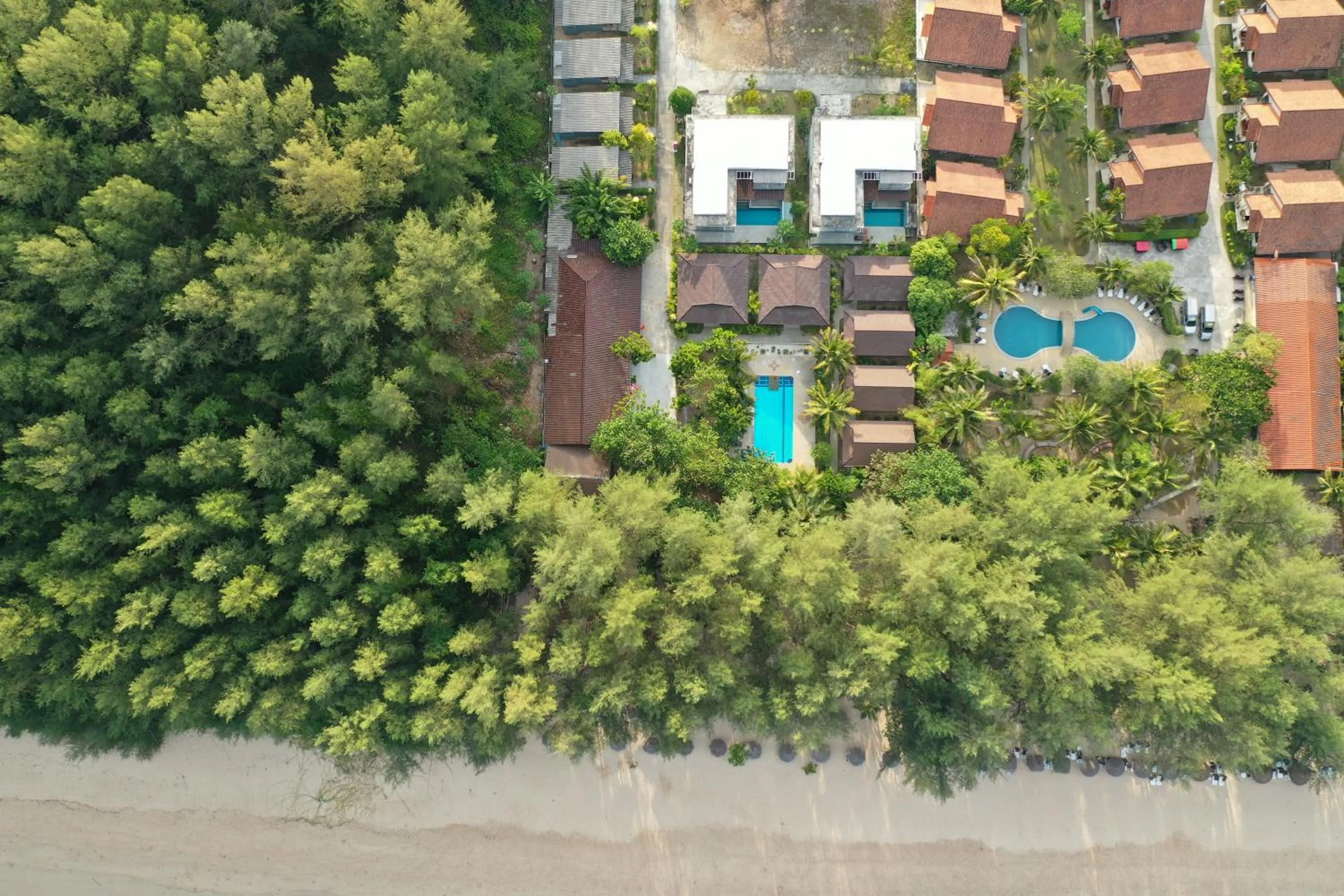 Bird's eye view in Cousin Resort Koh Kho Khao Beach