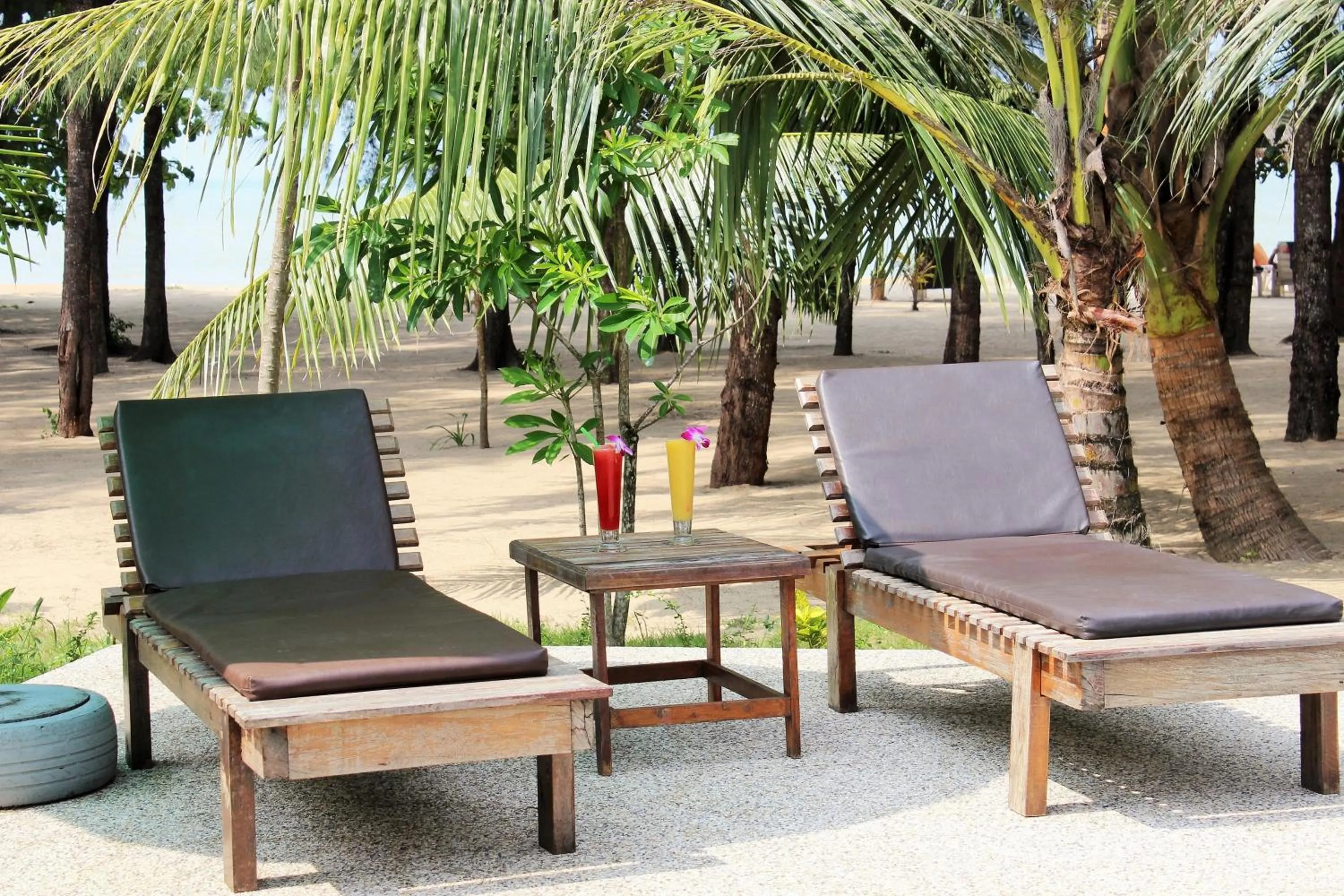 sunbed in Cousin Resort Koh Kho Khao Beach