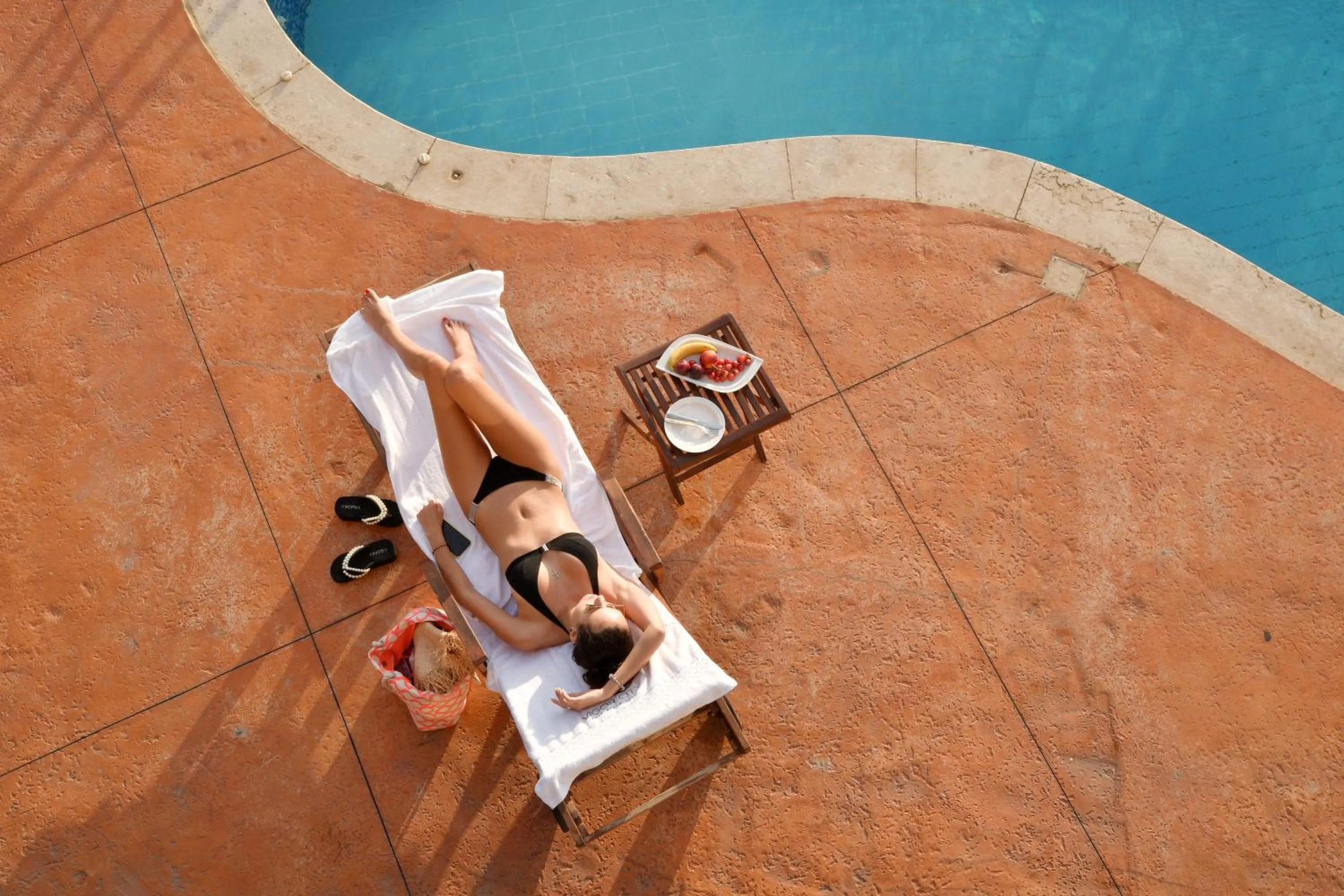 Swimming pool in Hollywood Inn Boutique Hotel