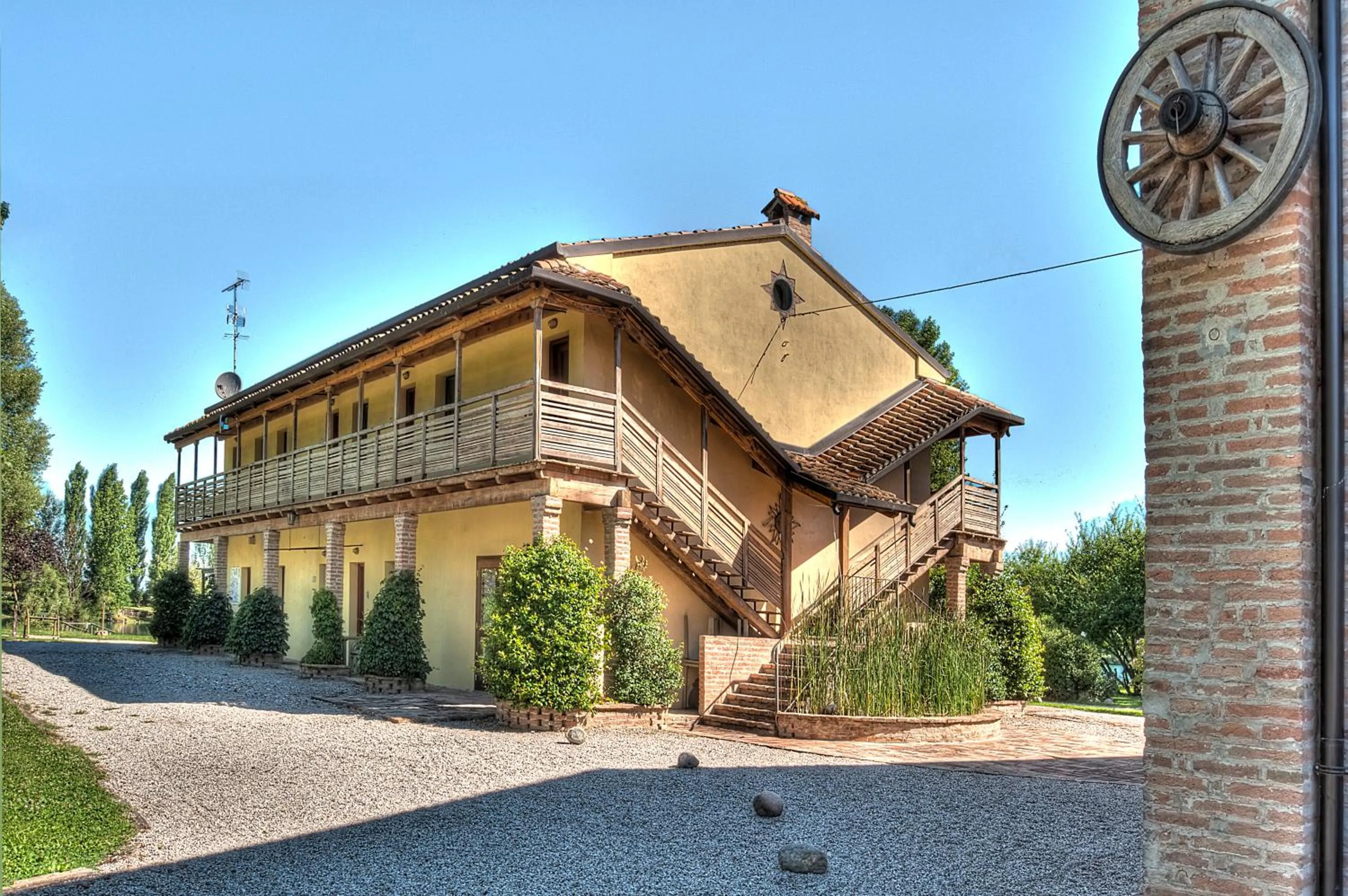 Property building in Agriturismo Ai Due Laghi