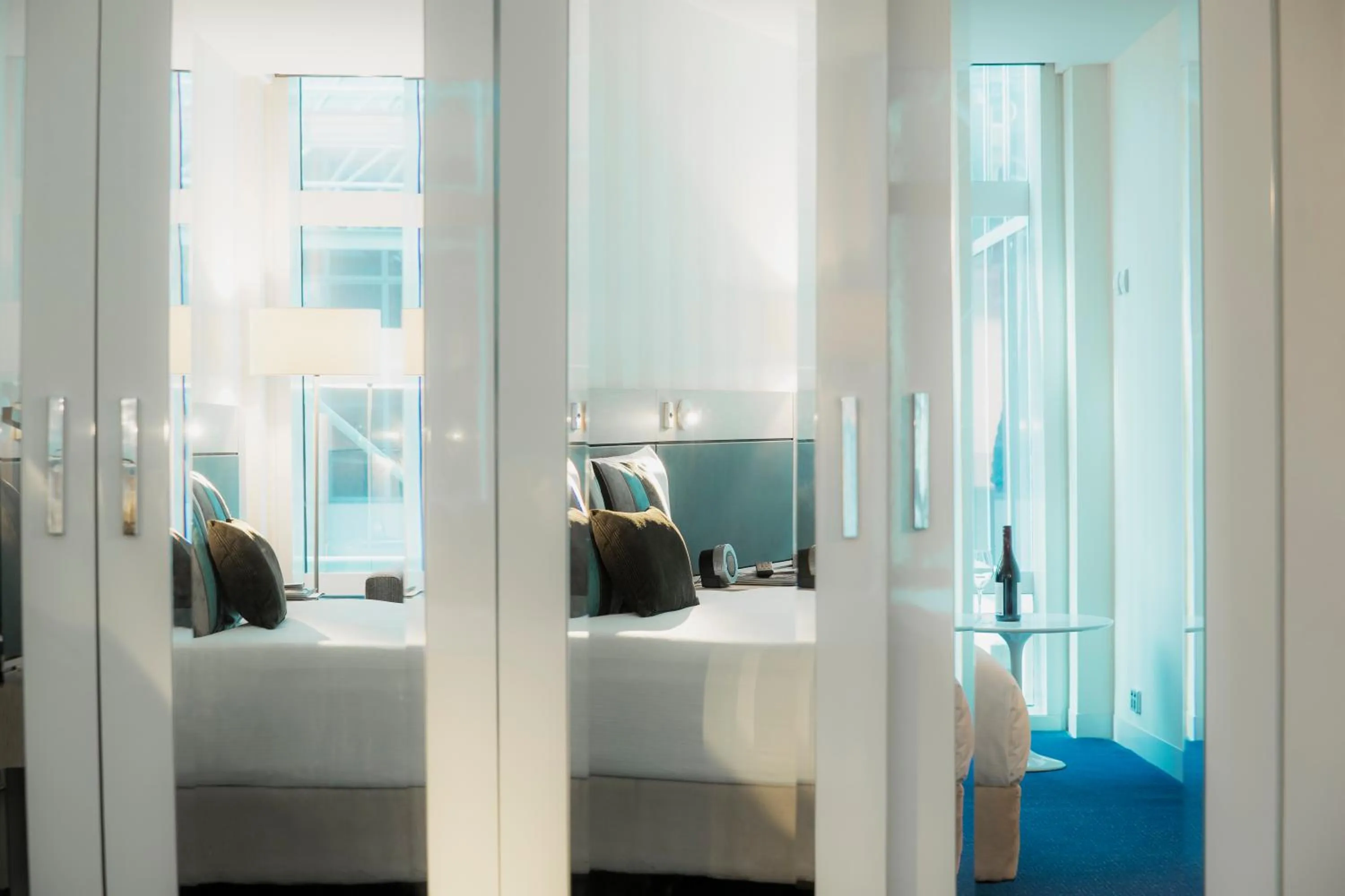 Bed in Novotel Melbourne On Collins