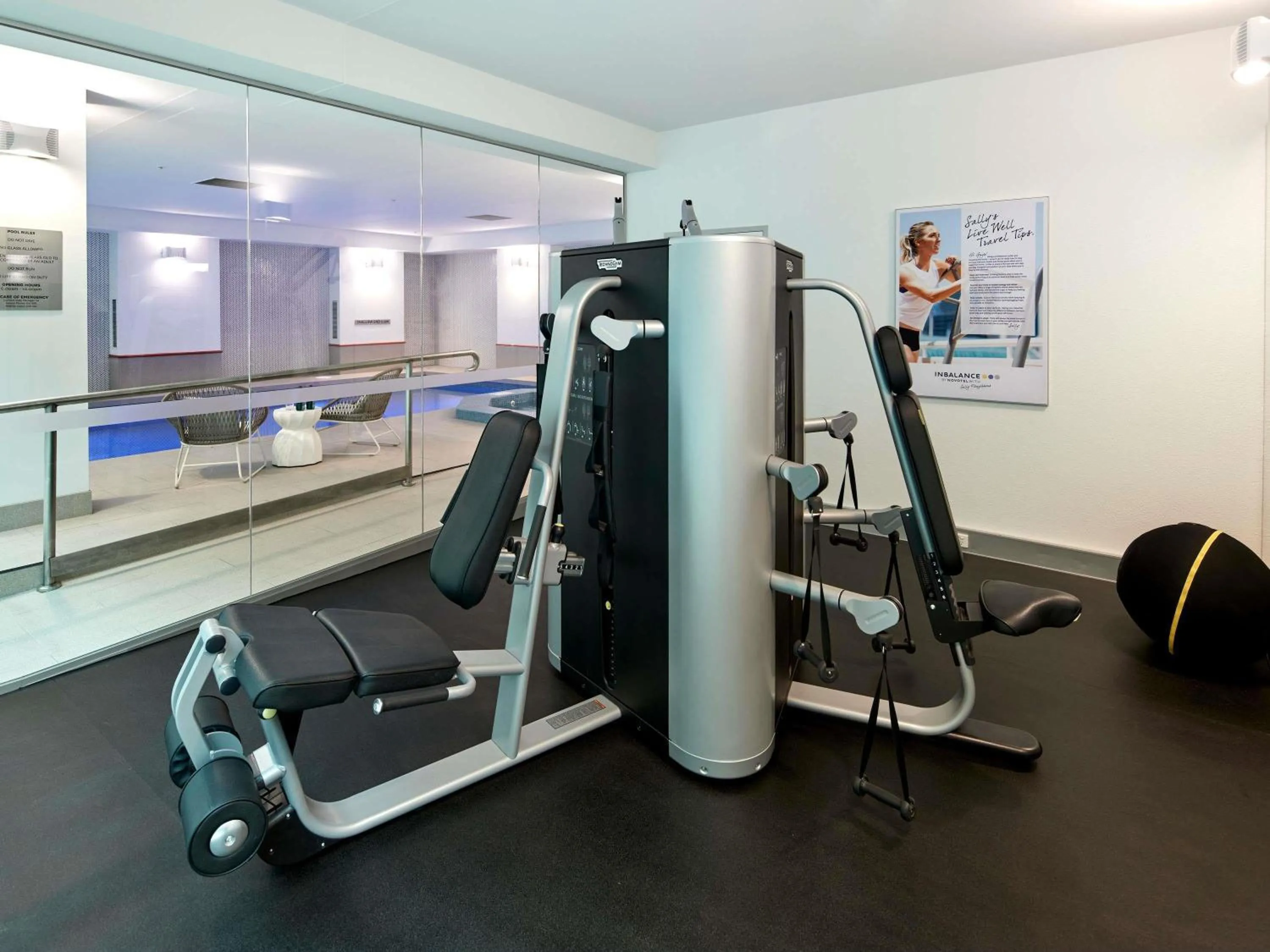 Fitness centre/facilities in Novotel Melbourne On Collins