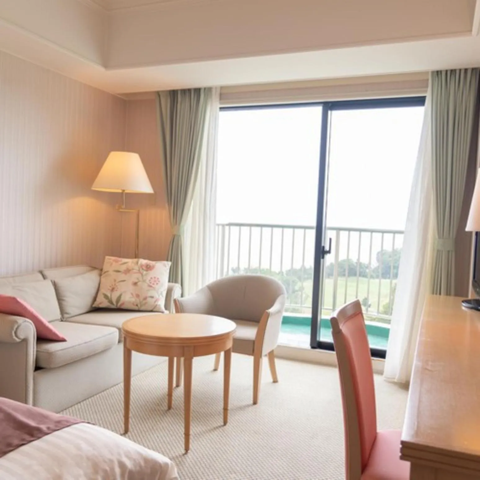 Balcony/Terrace in Onahama Ocean Hotel & Golf Club