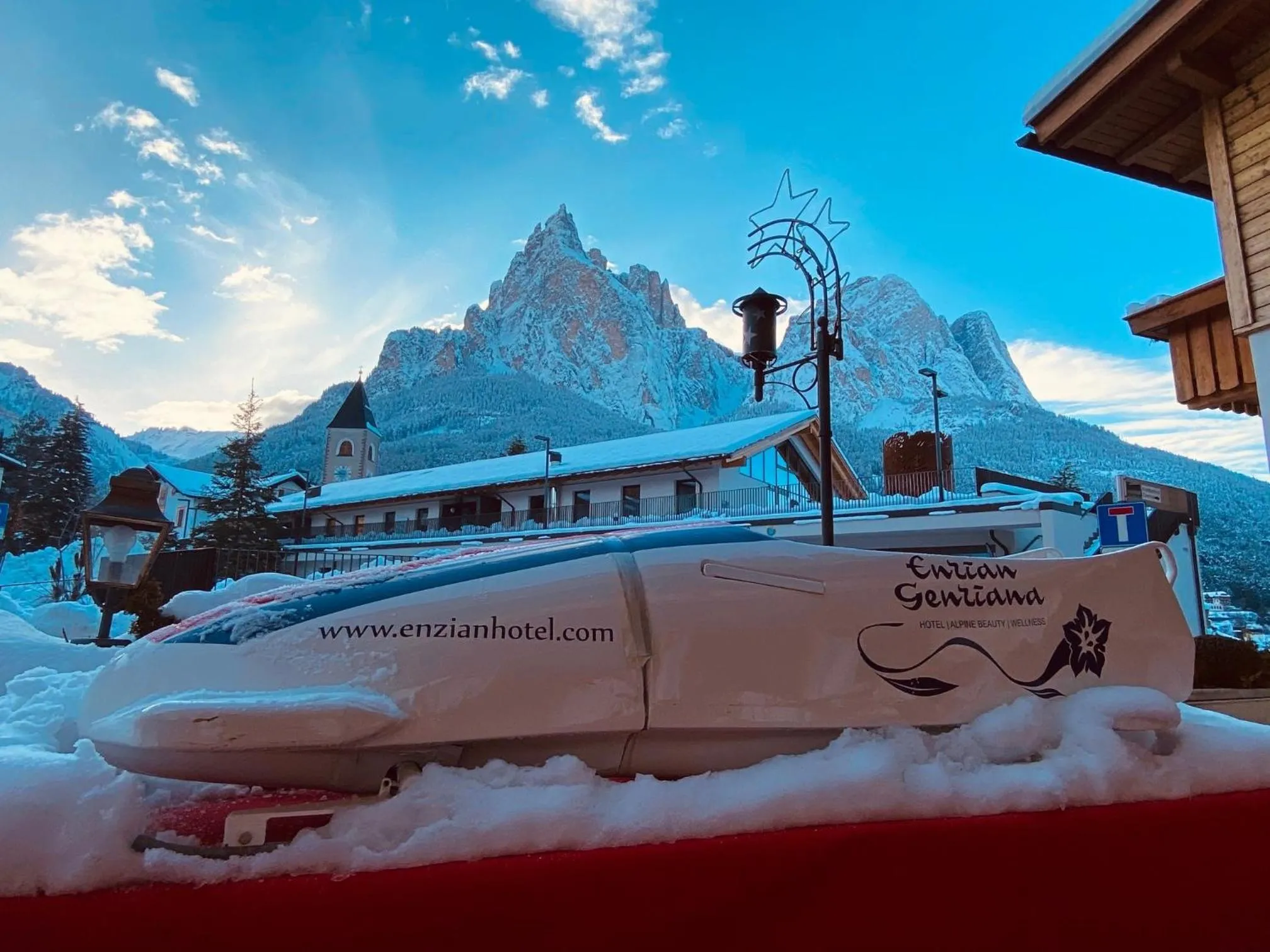 Balcony/Terrace in Hotel Enzian
