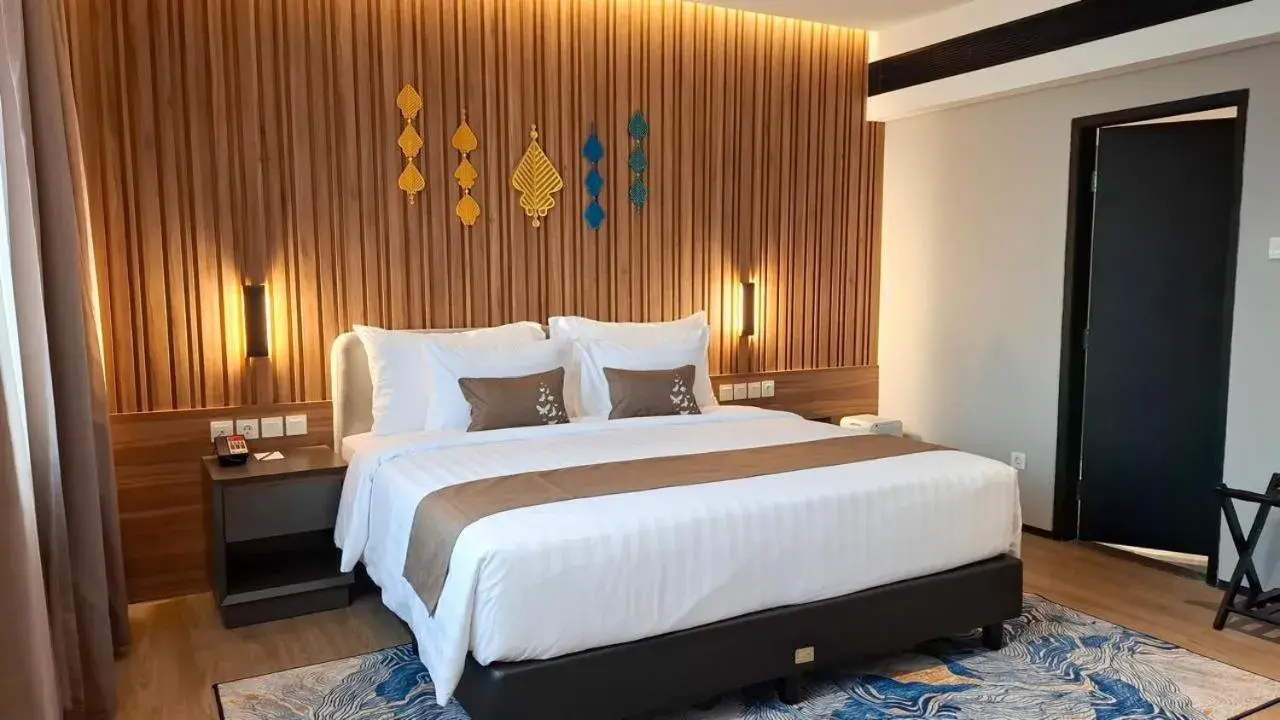 Bed in Patra Semarang Hotel & Convention Bed in Patra Semarang Hotel & Convention