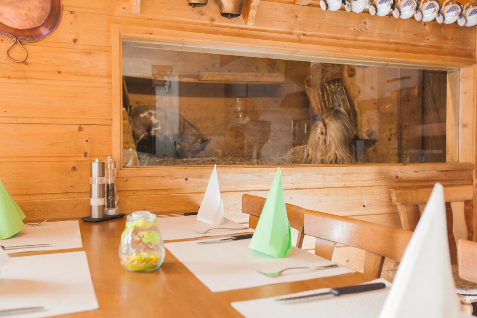 Decorative detail in Hotel Restaurant Schönau