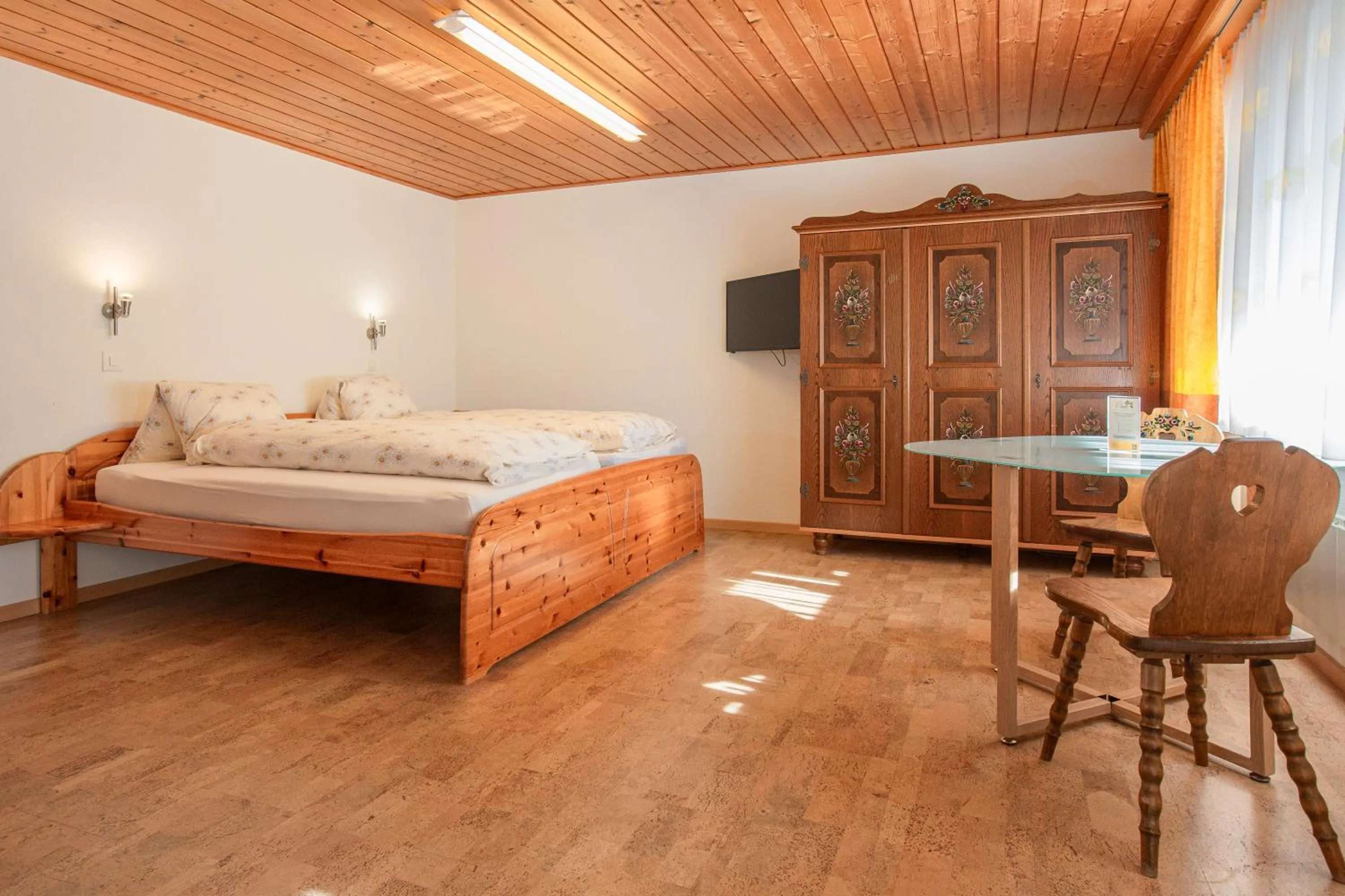 Bed in Hotel Restaurant Schönau