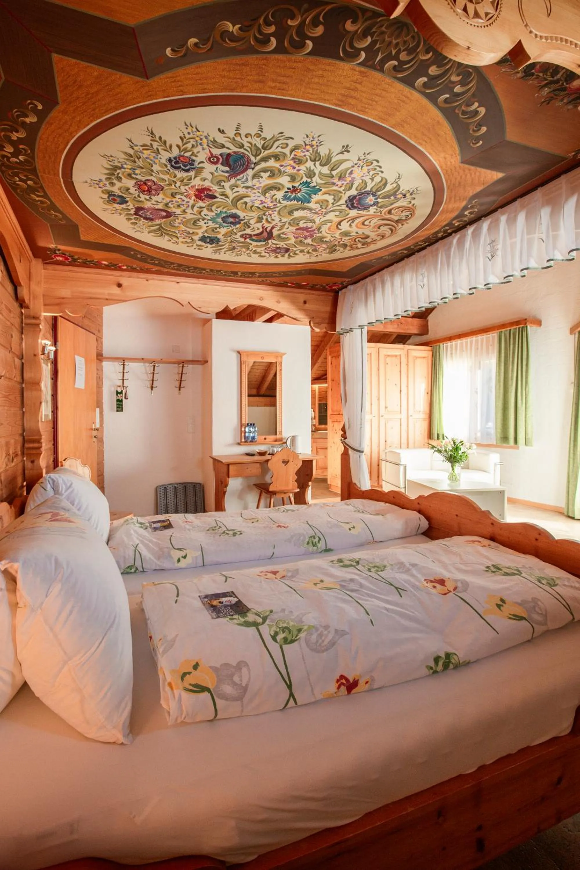 Bed in Hotel Restaurant Schönau