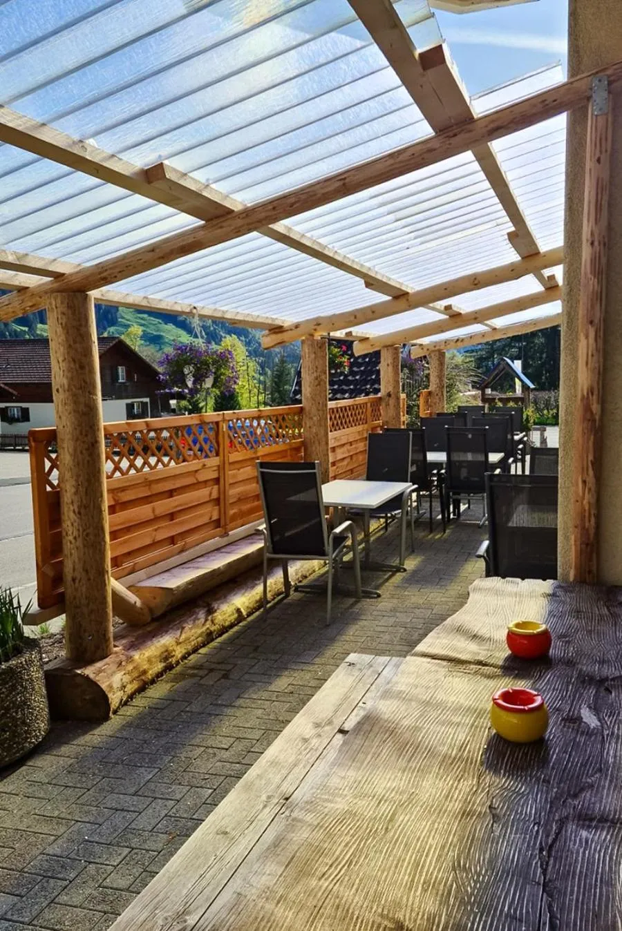 Property building in Hotel Restaurant Schönau