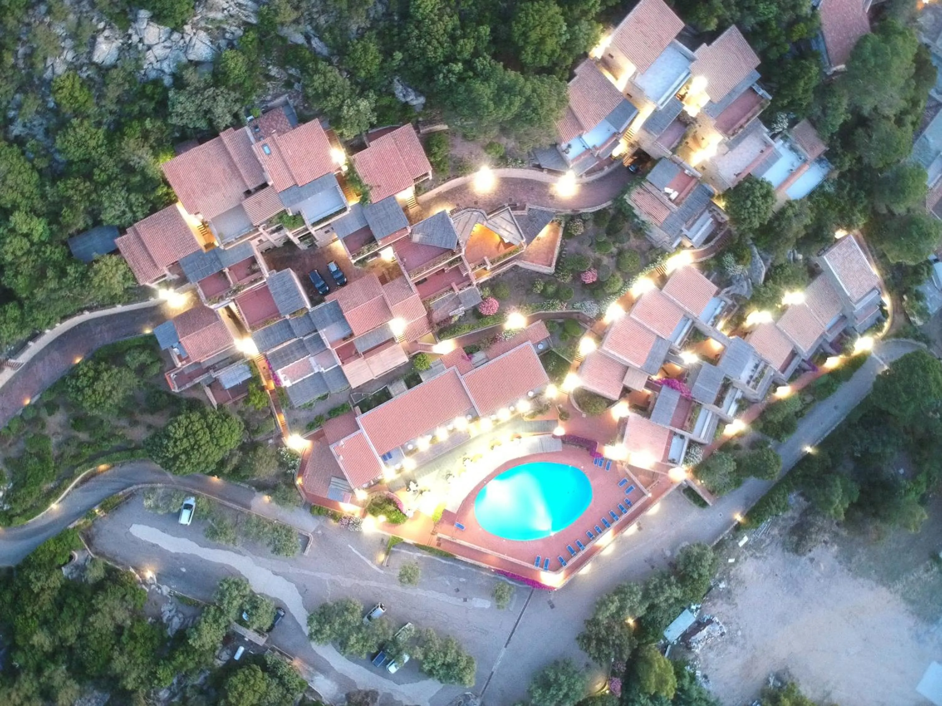 Bird's eye view in Hotel Olimpia