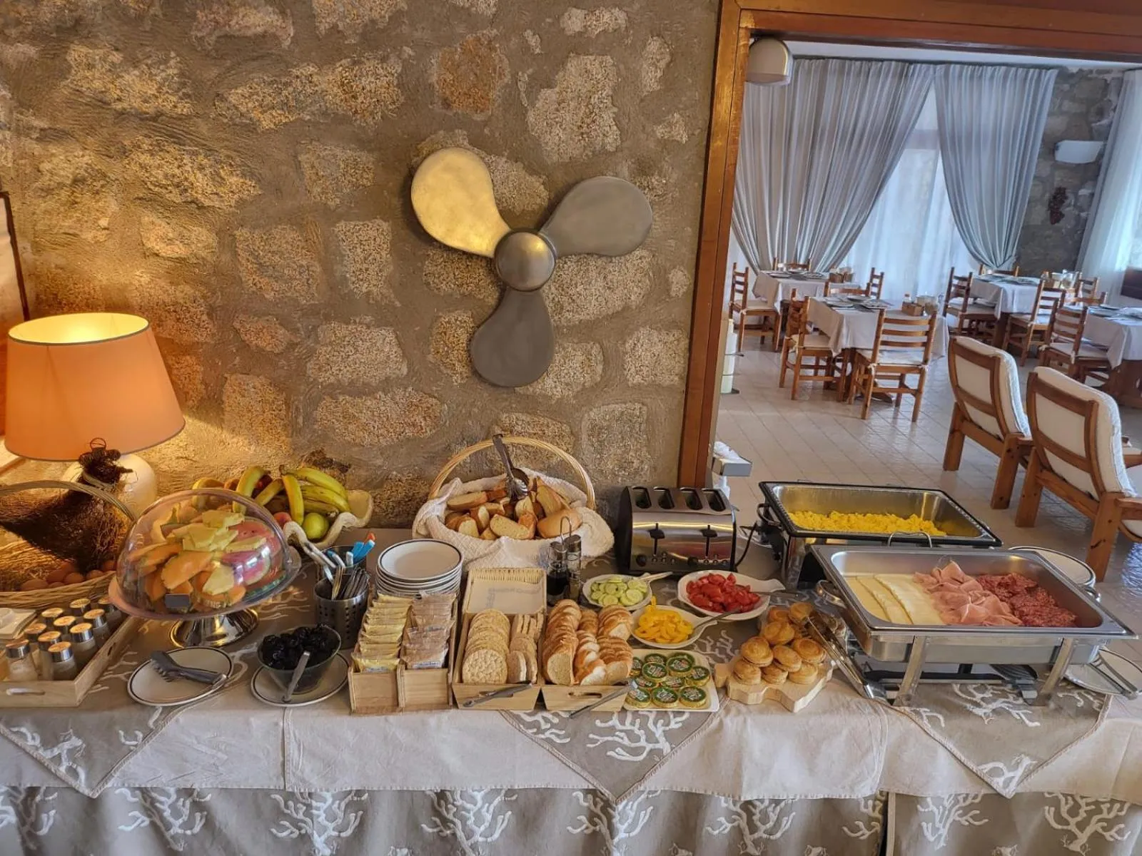 Breakfast in Hotel Olimpia