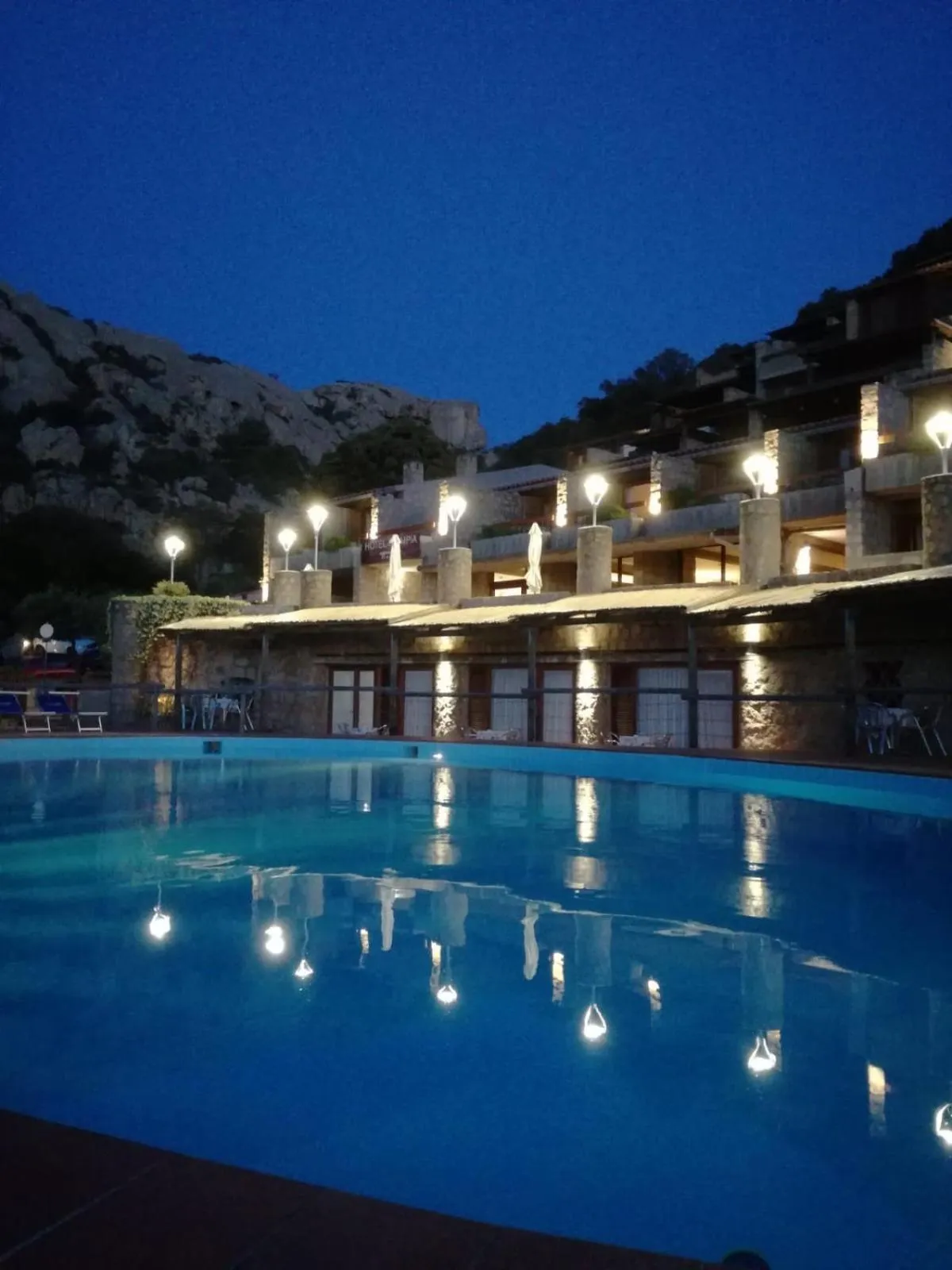 Mountain view in Hotel Olimpia