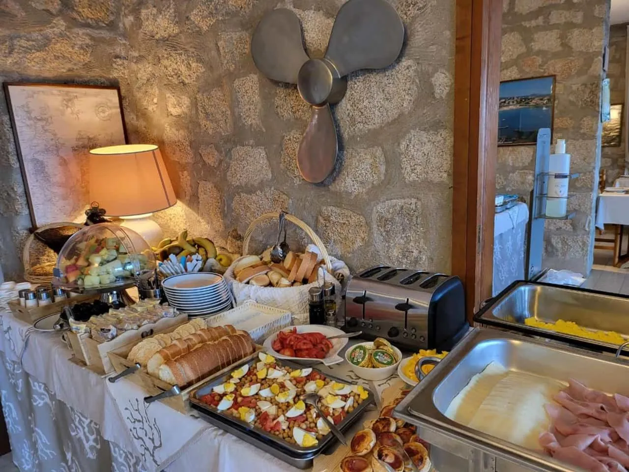 Breakfast in Hotel Olimpia