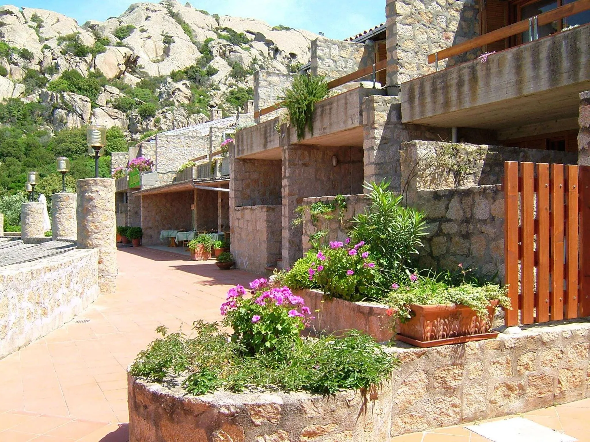 Facade/entrance in Hotel Olimpia