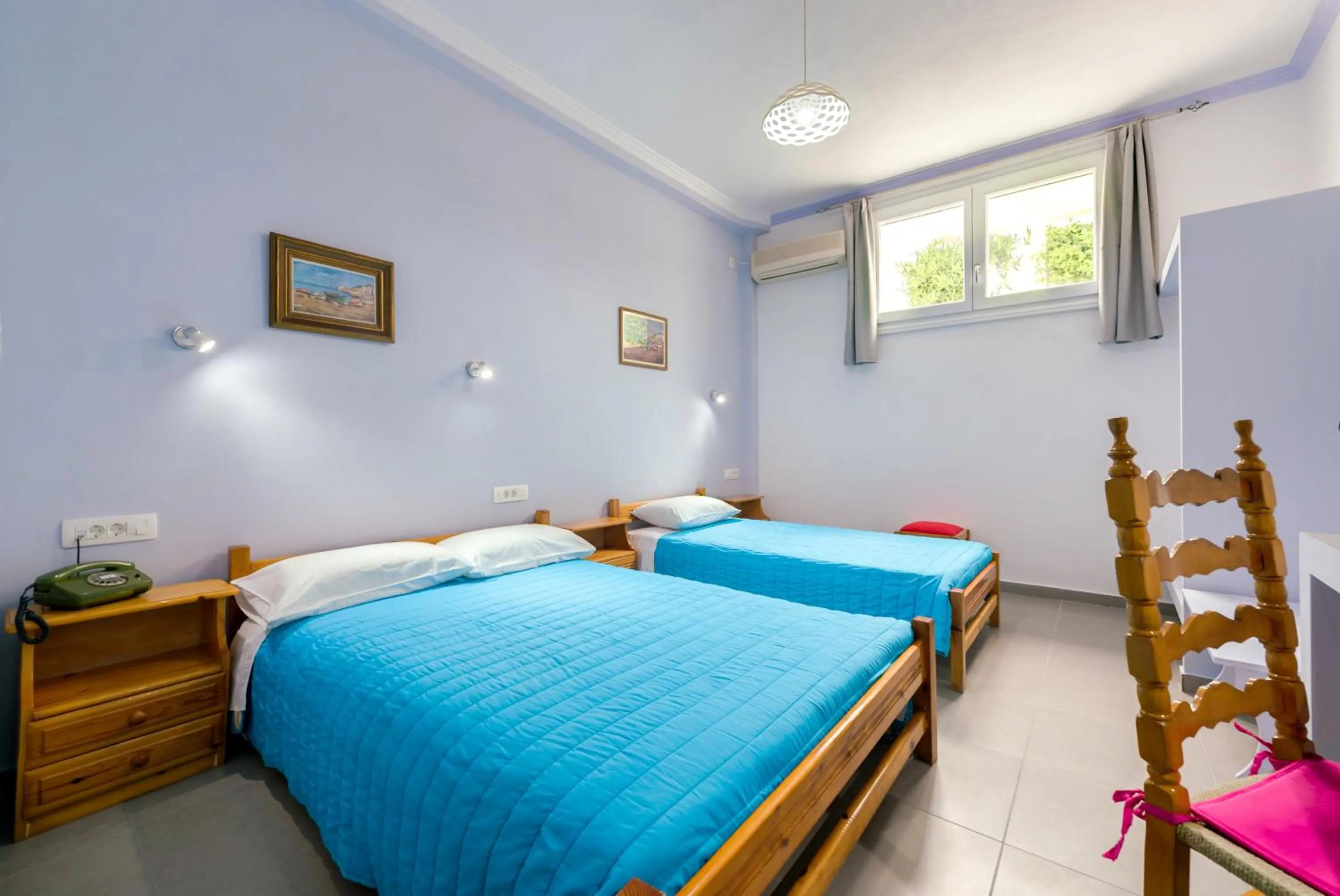 Photo of the whole room, Bed in Akis Hotel