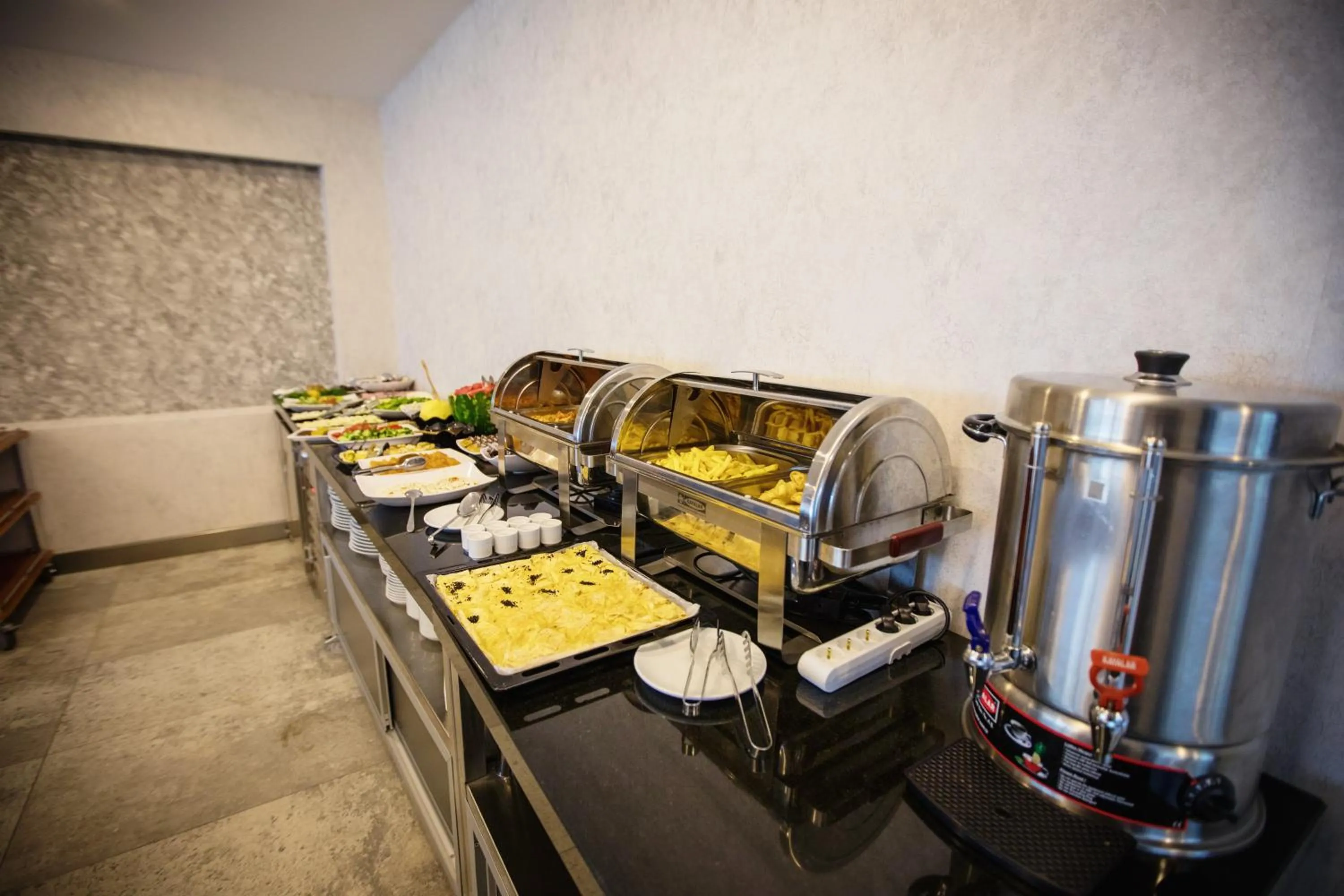 Buffet breakfast in Life Point Hotel