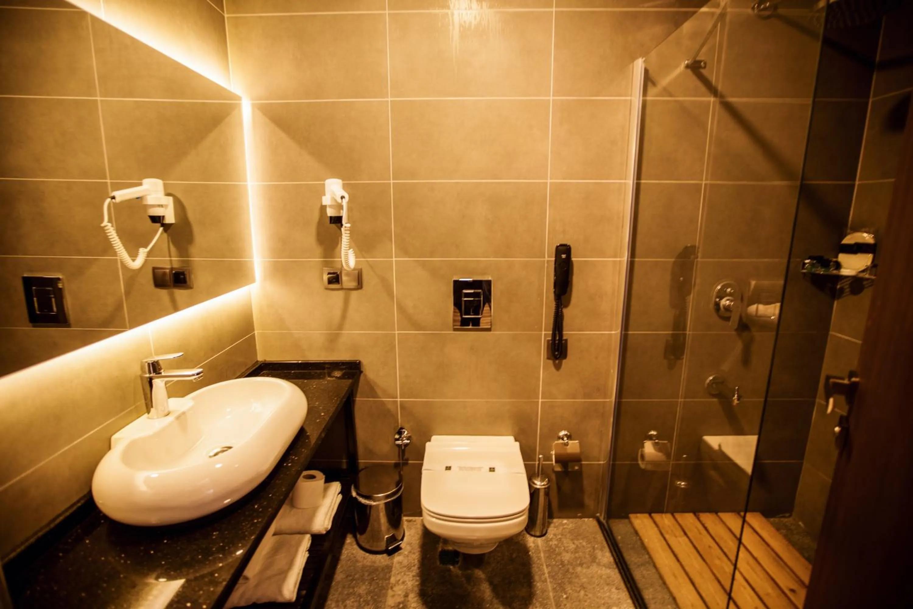 Bathroom in Life Point Hotel