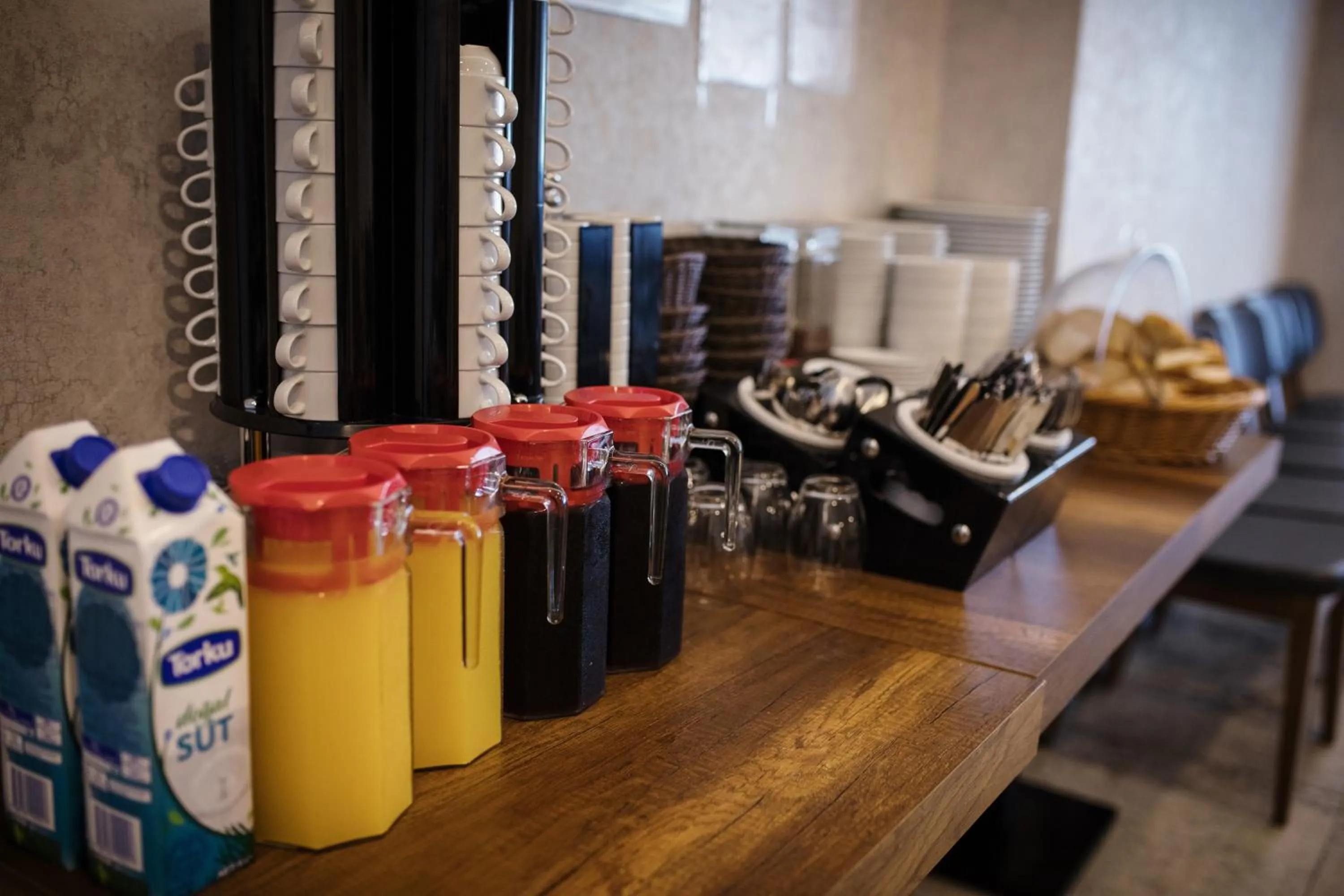 Buffet breakfast in Life Point Hotel