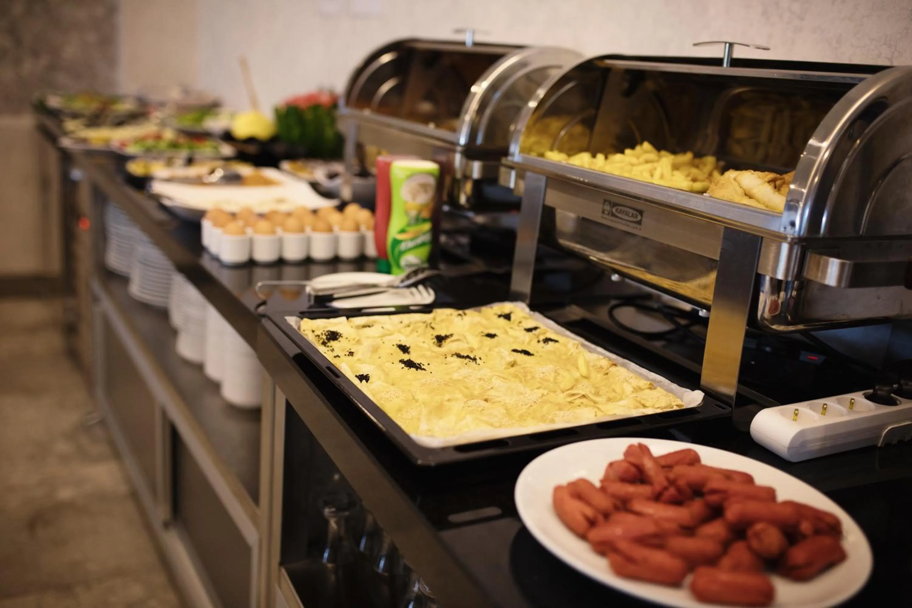 Buffet breakfast in Life Point Hotel