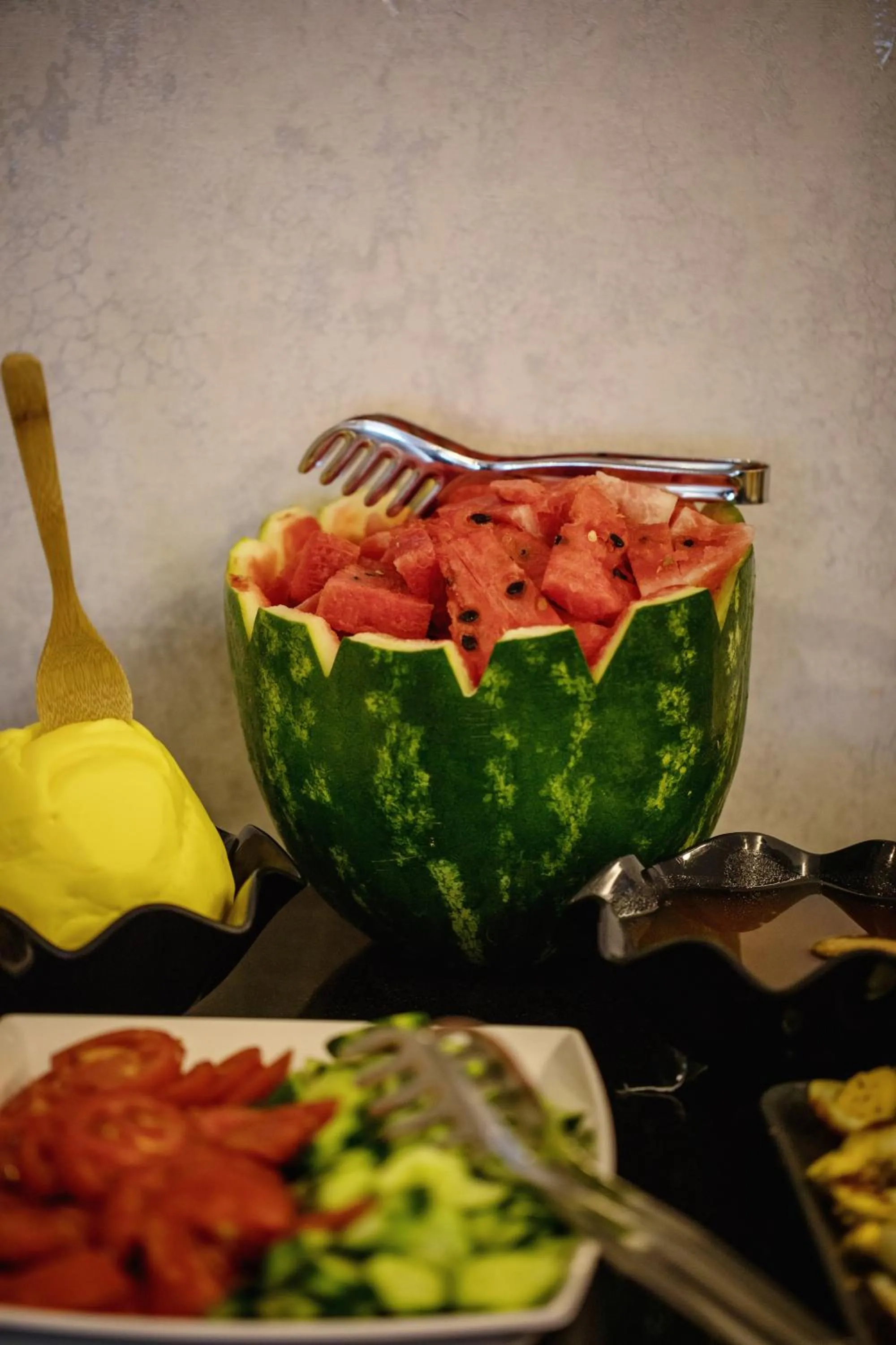 Buffet breakfast in Life Point Hotel